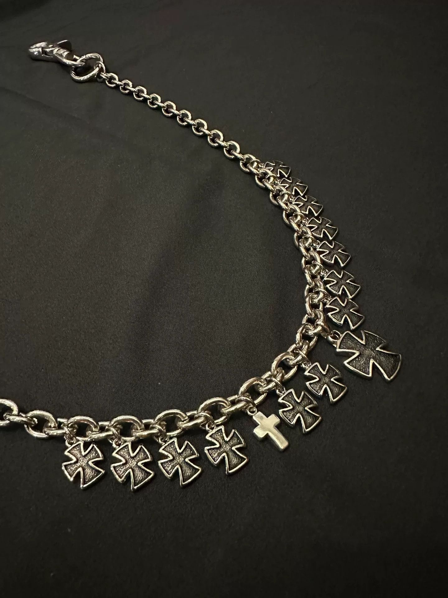 Vintage Vintage 90s Cross Pendant Pants Chain Size ONE SIZE - 5 Thumbnail