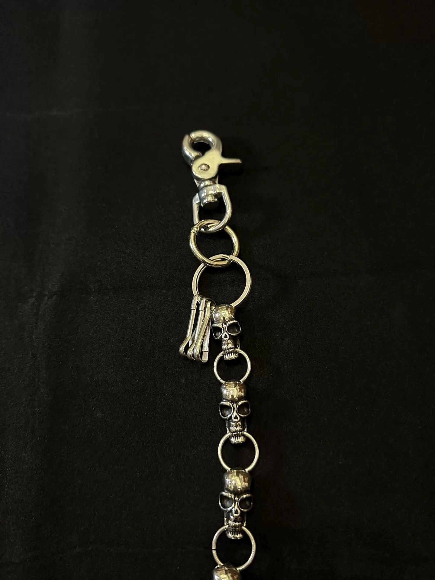 Vintage Vintage 90s Skull Pant Wallet Chain Size ONE SIZE - 4 Thumbnail