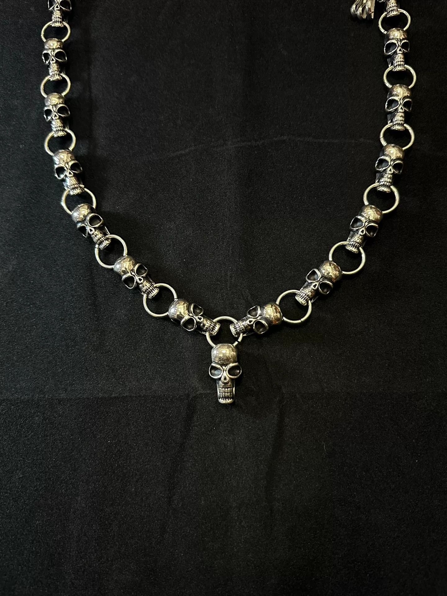 Vintage Vintage 90s Skull Pant Wallet Chain Size ONE SIZE - 3 Thumbnail