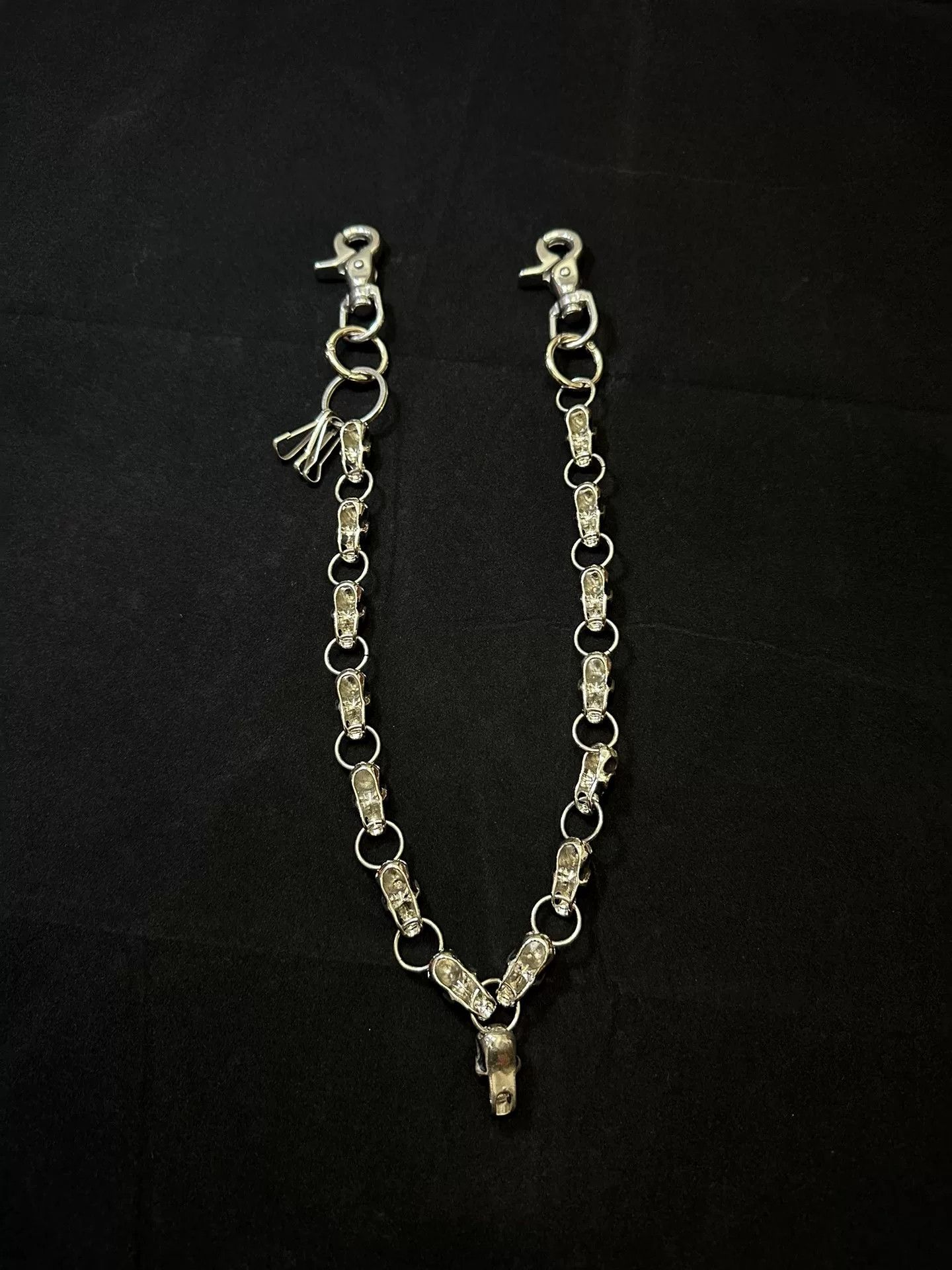 Vintage Vintage 90s Skull Pant Wallet Chain Size ONE SIZE - 7 Thumbnail
