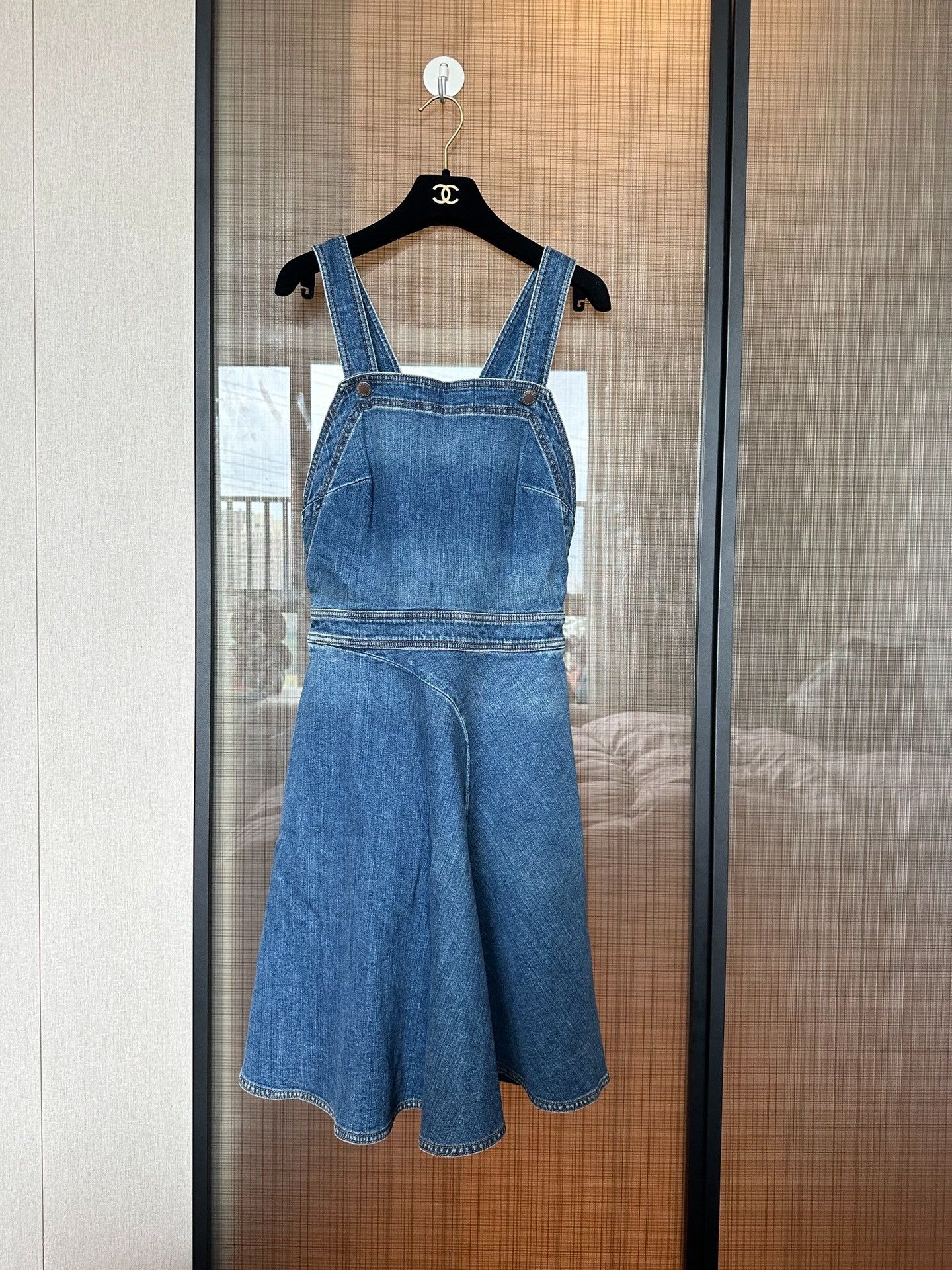 Stella McCartney Stella McCartney Women's Vintage Denim Pinafore Size M / US 6-8 / IT 42-44 - 2 Thumbnail