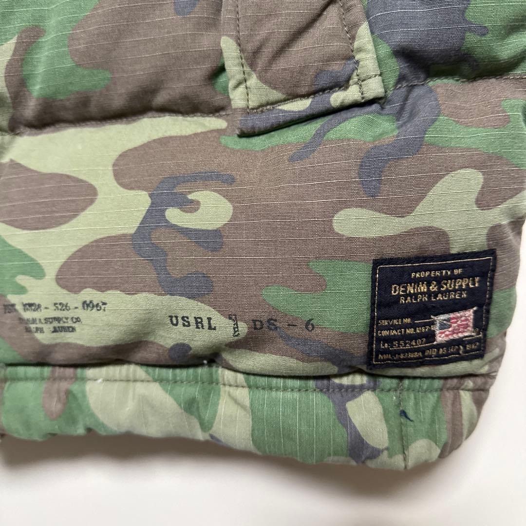 Denim & Supply Ralph Lauren Ralph Lauren Denim Supply Camouflage Vest Size US S / EU 44-46 / 1 - 3 Thumbnail