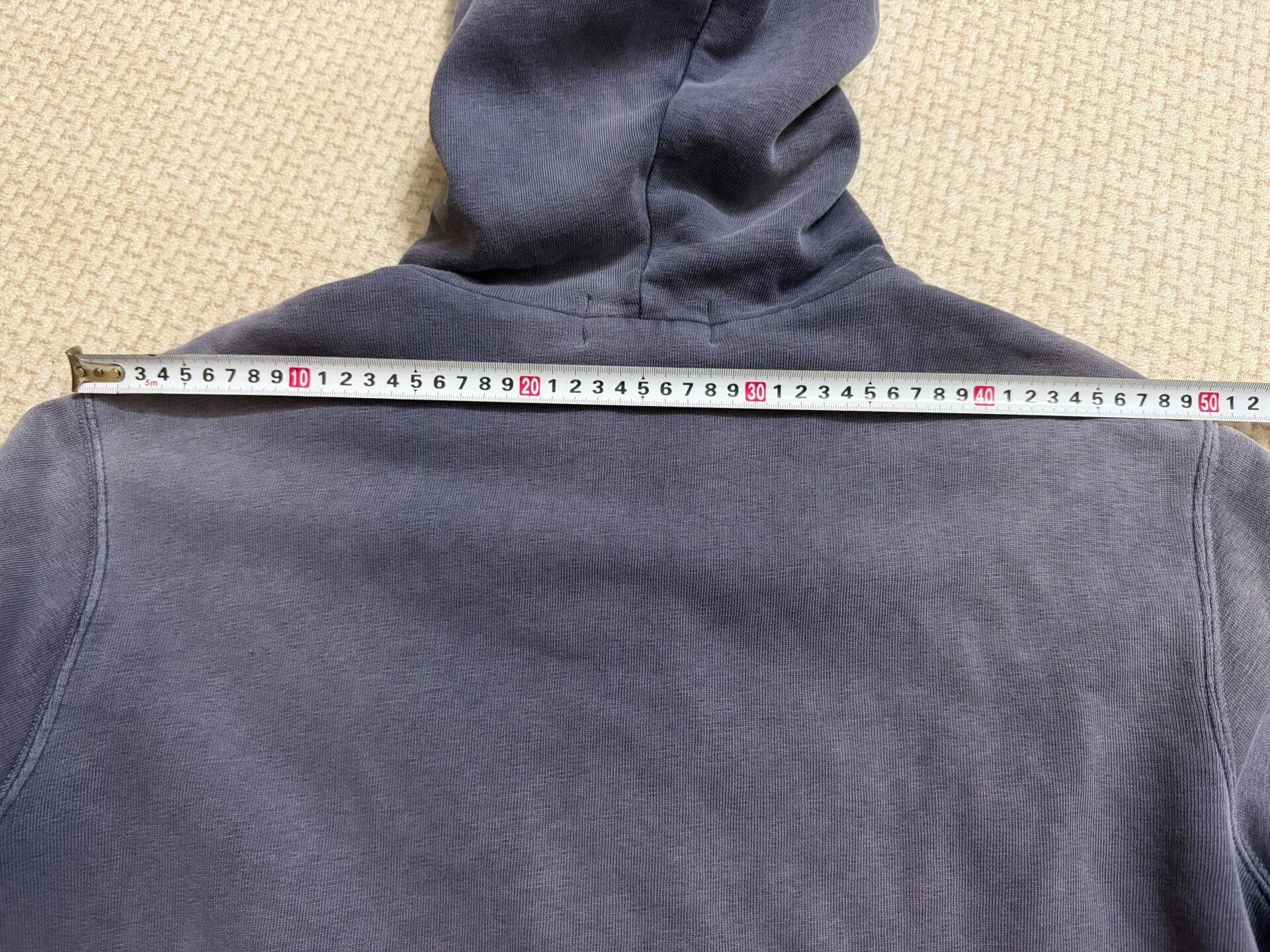 RRL Ralph Lauren RRL Classic Waffle Lined Washed Hoodie Size US S / EU 44-46 / 1 - 7 Thumbnail