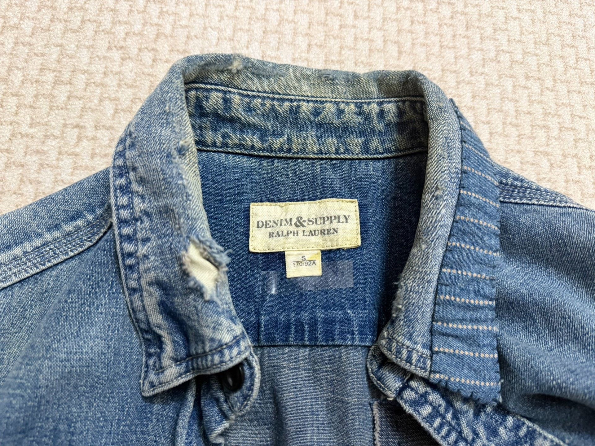 Denim & Supply Ralph Lauren Ralph Lauren Denim Supply Denim Shirt Size US S / EU 44-46 / 1 - 3 Thumbnail