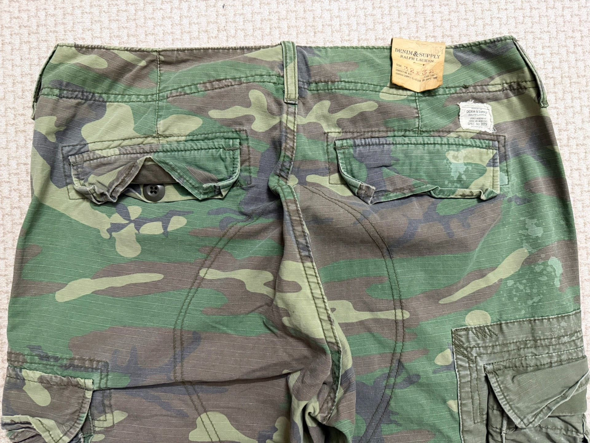 Denim & Supply Ralph Lauren Ralph Lauren Denim Supply Camo Cargo Pants Size US 32 / EU 48 - 5 Thumbnail
