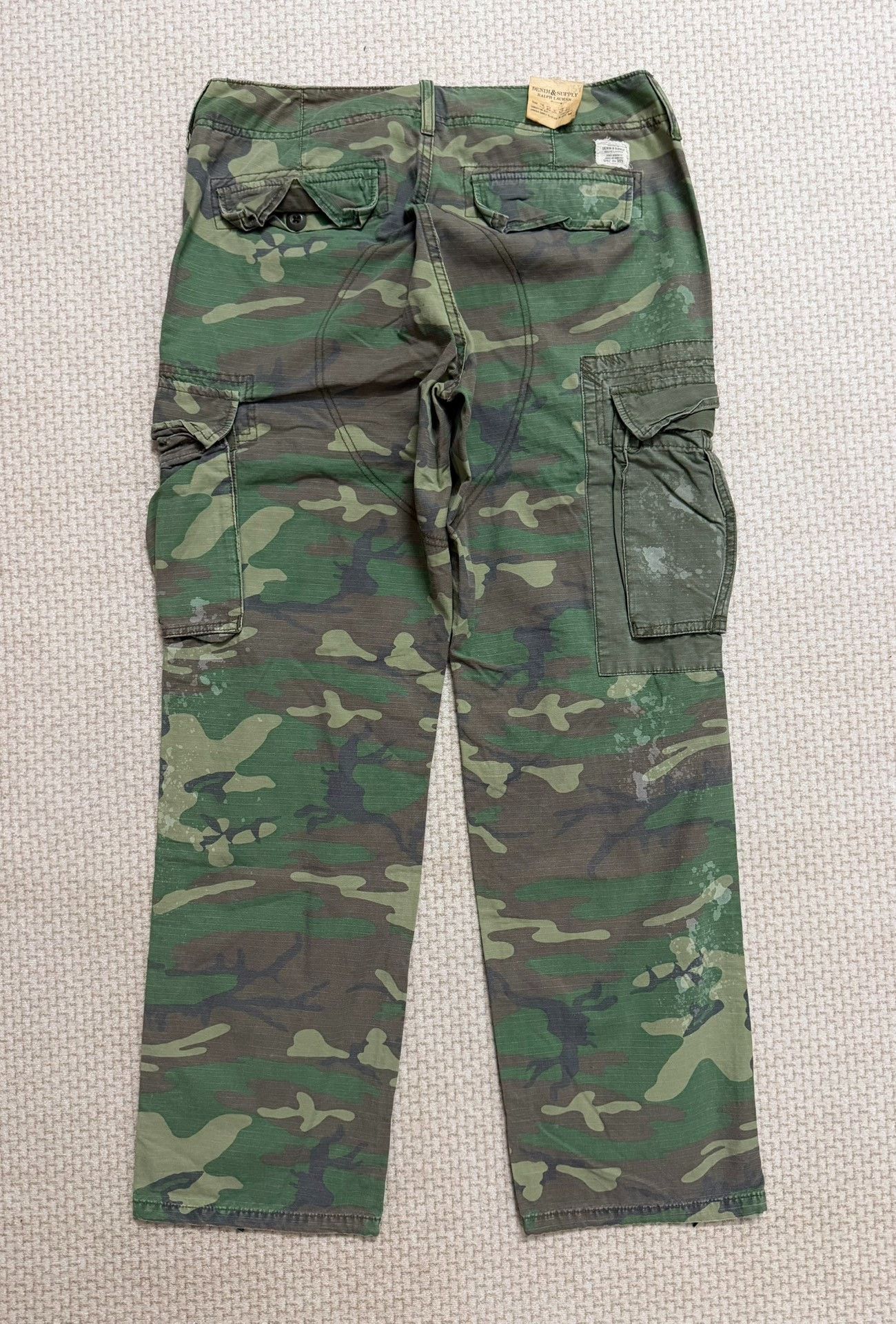 Denim & Supply Ralph Lauren Ralph Lauren Denim Supply Camo Cargo Pants Size US 32 / EU 48 - 2 Thumbnail
