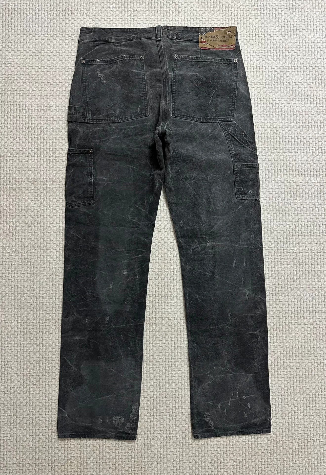 Denim & Supply Ralph Lauren Ralph Lauren Distressed Work Pants Size US 33 - 2 Thumbnail