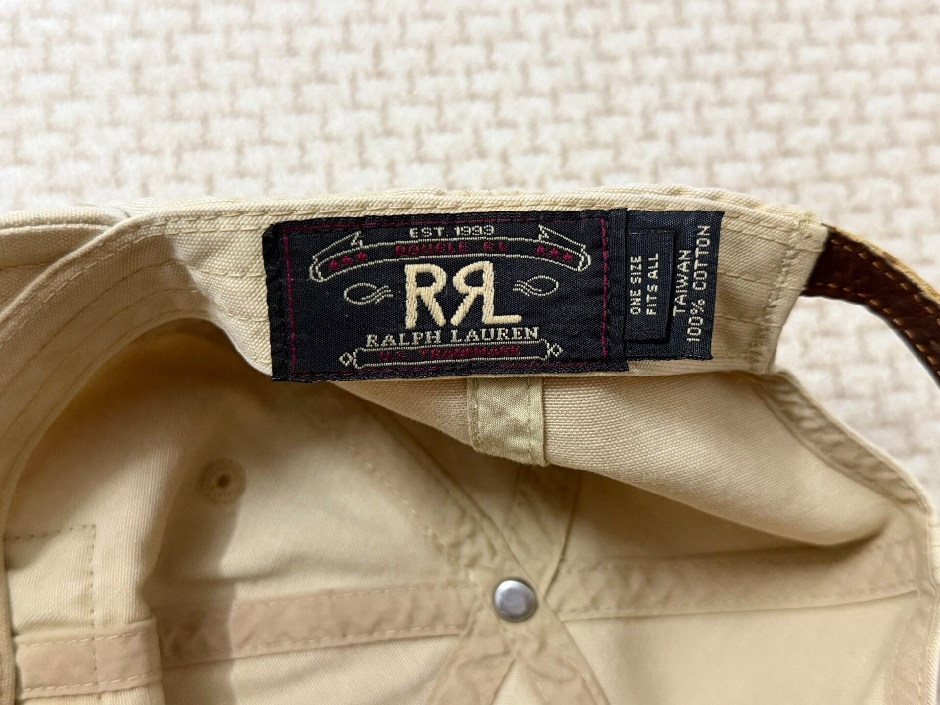 RRL Ralph Lauren RRL Vintage Three-Star Wing Patch Cap Size ONE SIZE - 4 Thumbnail
