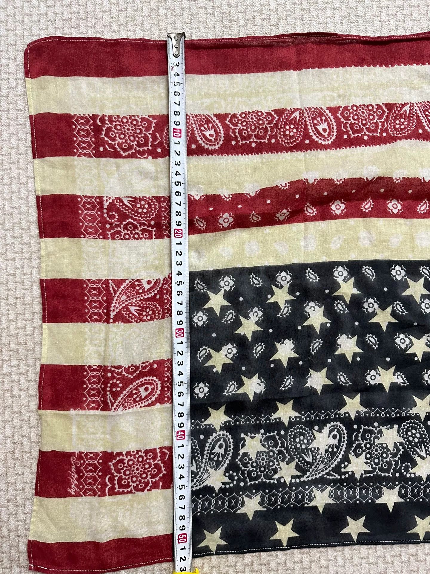 Denim & Supply Ralph Lauren Ralph Lauren Paisley Stars Stripes Bandana Size ONE SIZE - 8 Thumbnail