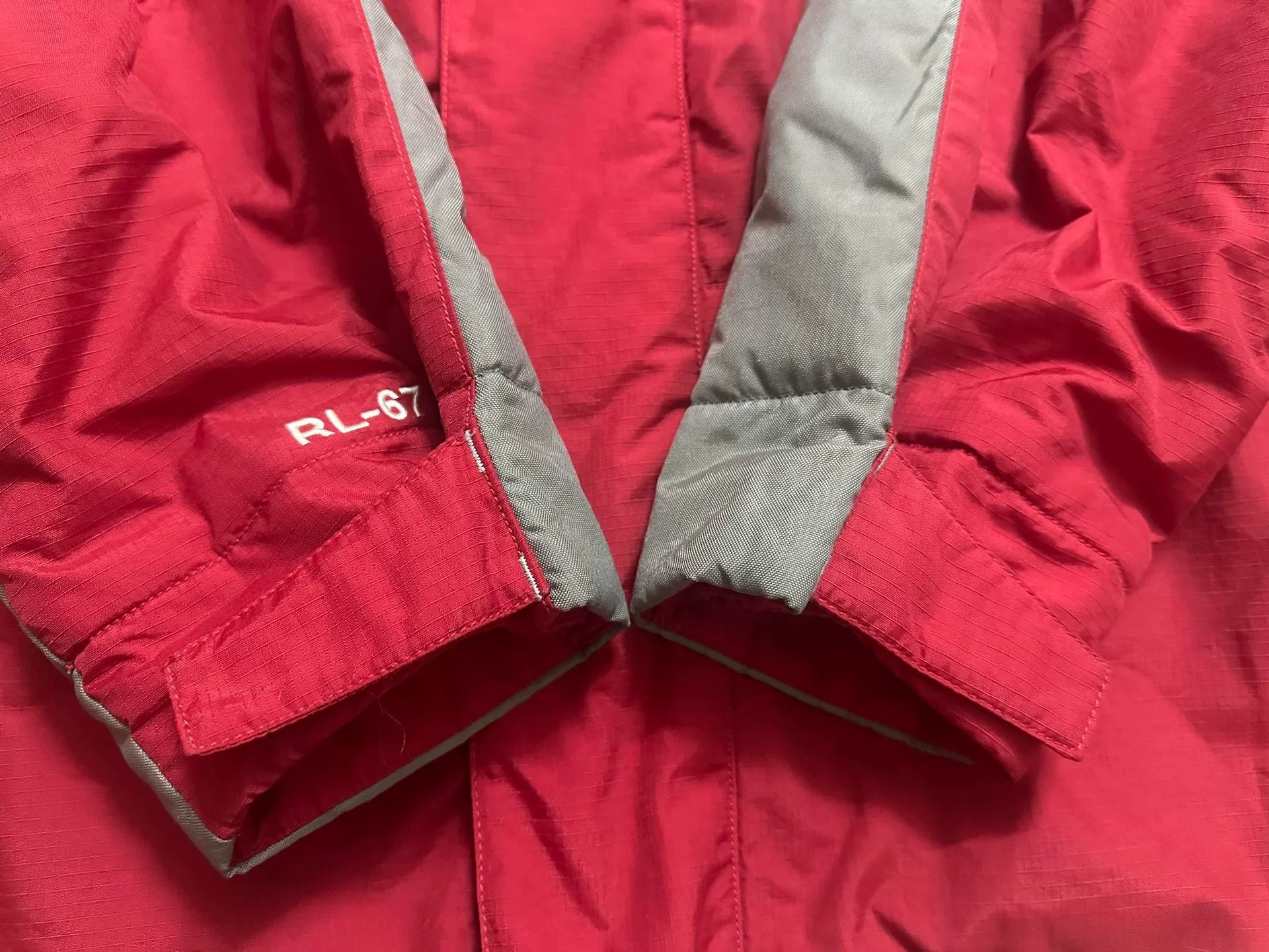RRL Ralph Lauren Ralph Lauren Red Gray Colorblock Jacket Size US M / EU 48-50 / 2 - 5 Thumbnail