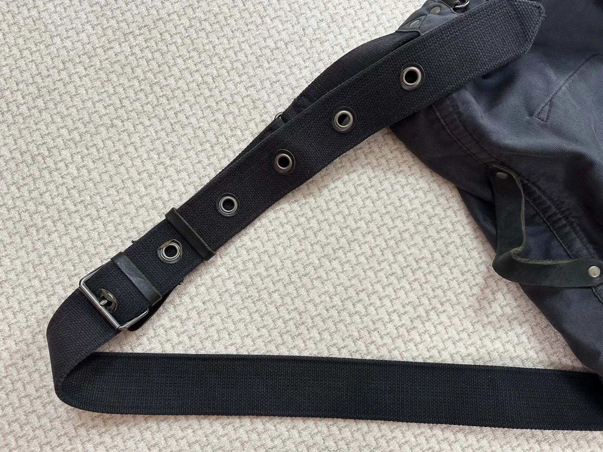RRL Ralph Lauren RRL Double RL Canvas Leather Messenger Bag Size ONE SIZE - 4 Thumbnail