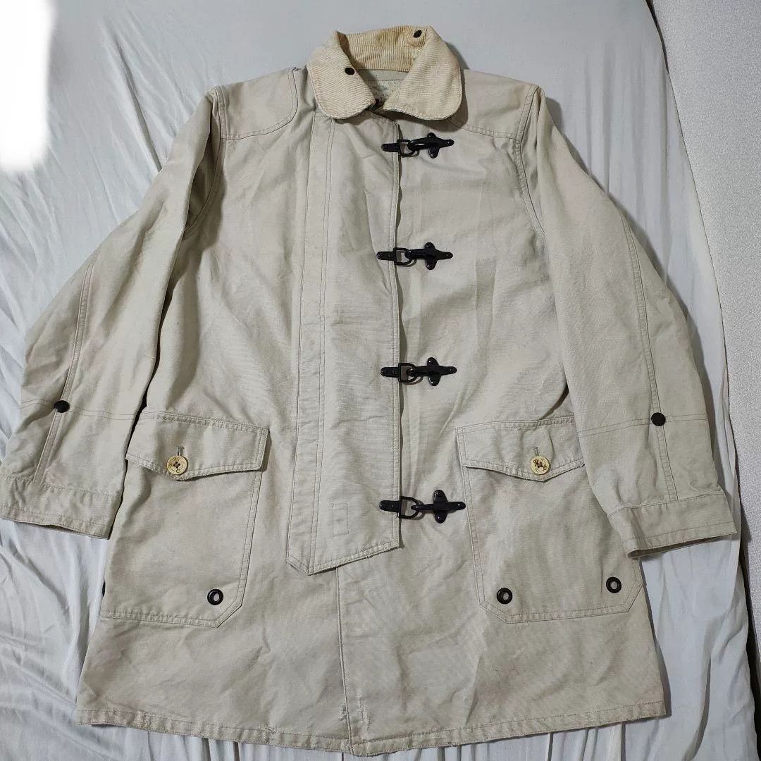 Rugby Ralph Lauren Ralph Lauren RRL Vintage Canvas Fireman Coat Size US M / EU 48-50 / 2 - 2 Thumbnail