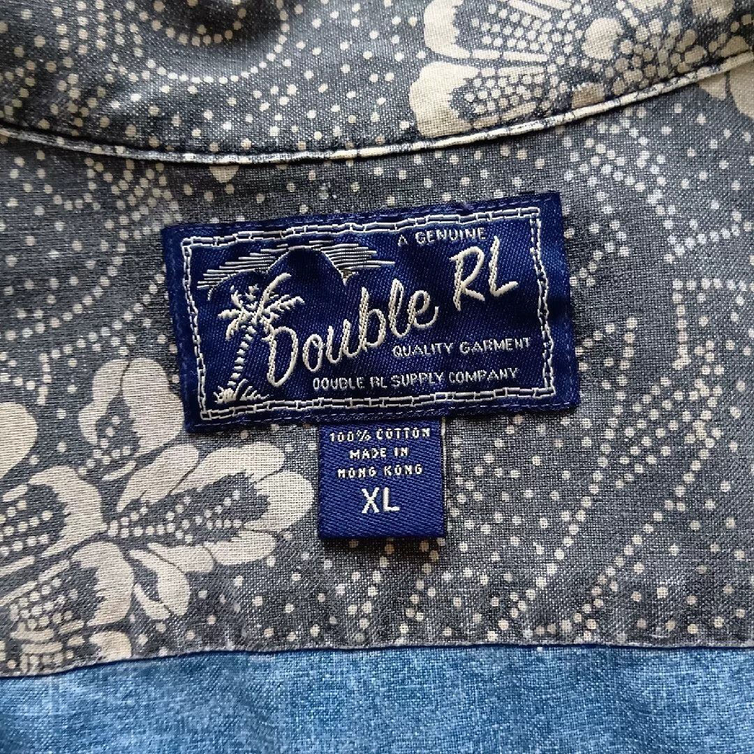 RRL Ralph Lauren RRL Double RL Vintage Hawaiian Floral Shirt Size US XL / EU 56 / 4 - 3 Thumbnail