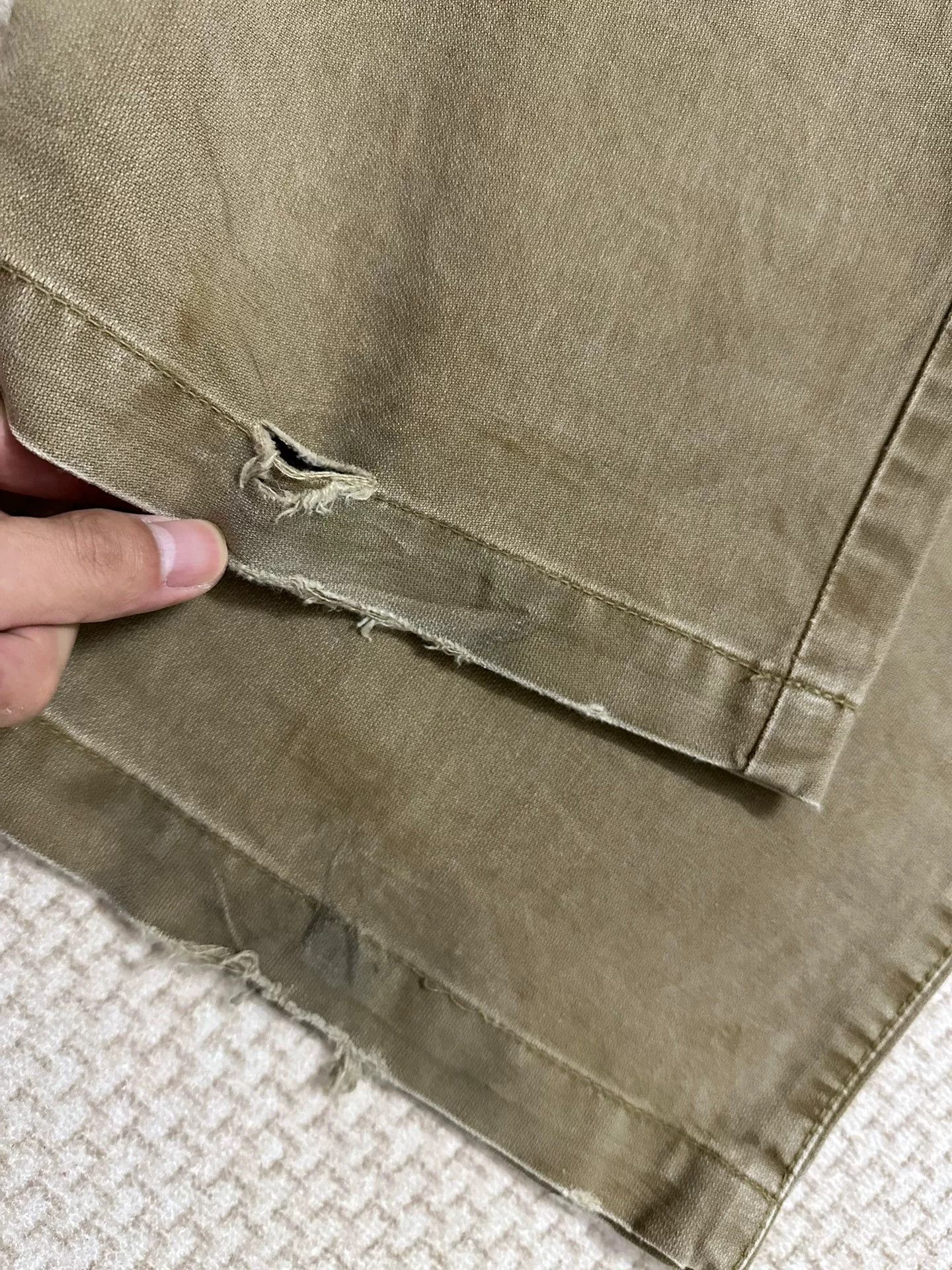 Prps PRPS Patchwork Canvas Cargo Pants Size US 32 / EU 48 - 8 Thumbnail