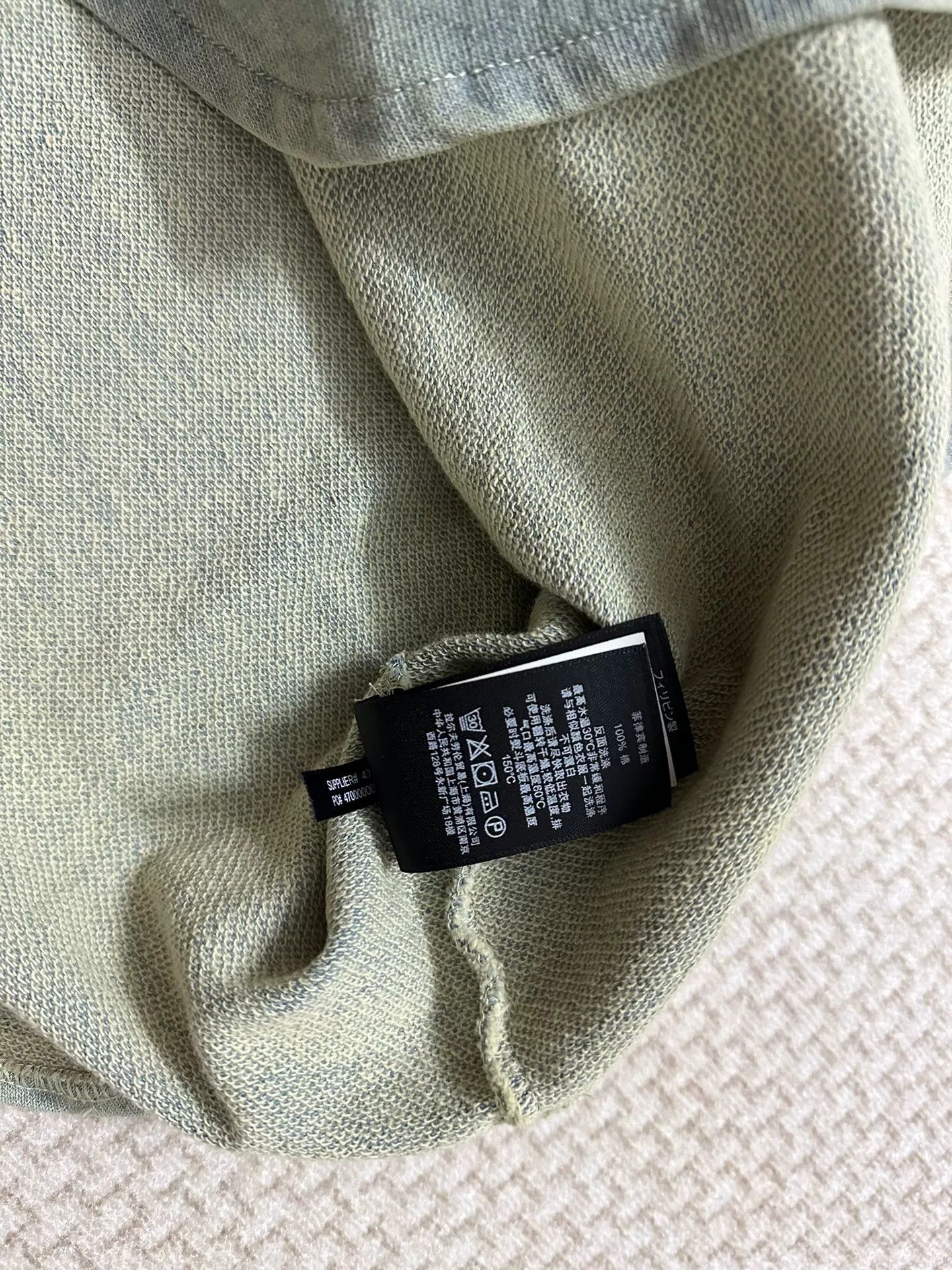 RRL Ralph Lauren RRL Vintage Indigo Distressed Pullover Sweatshirt Size US XS / EU 42 / 0 - 5 Thumbnail