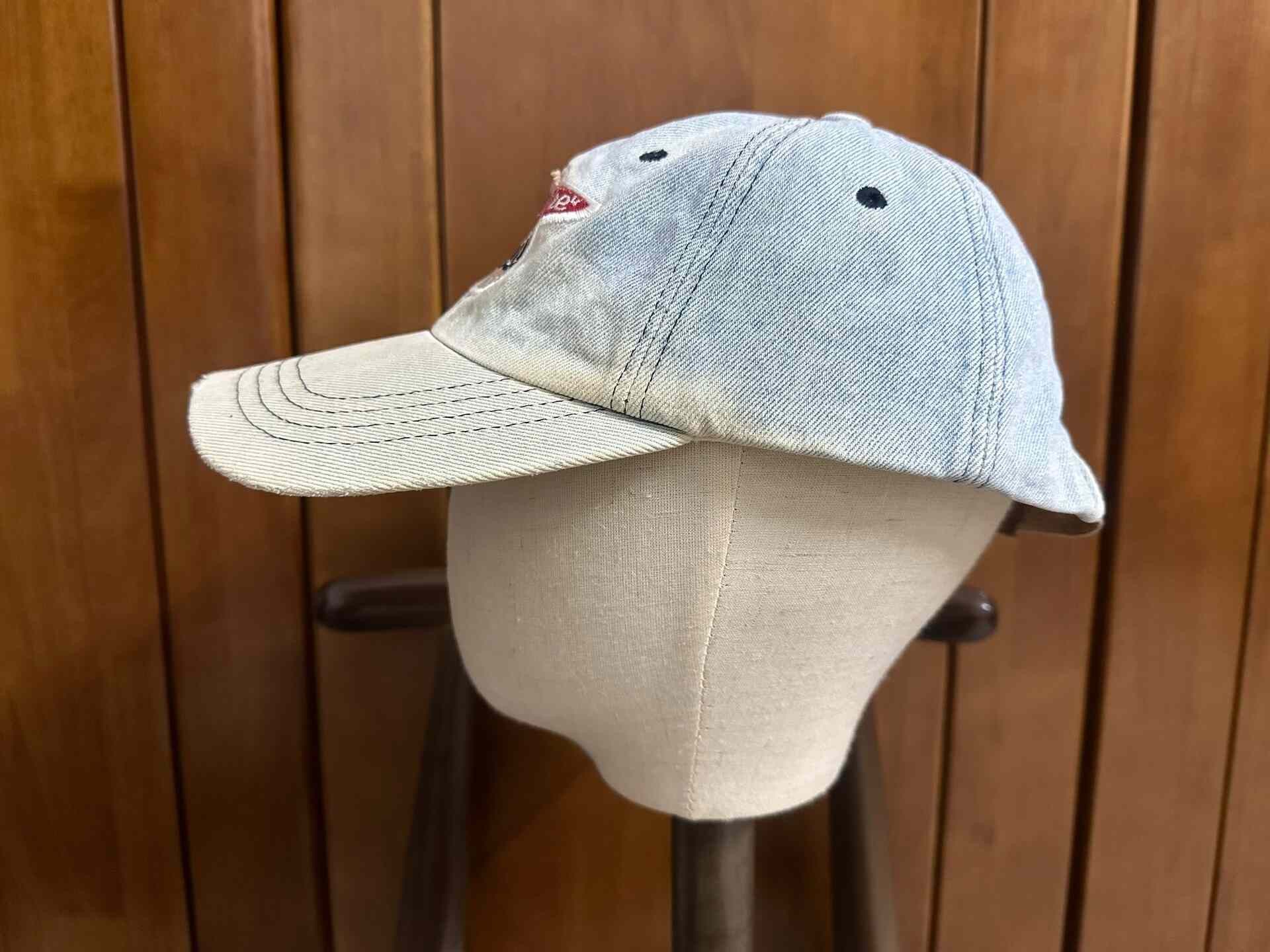 Ralph Lauren Ralph Lauren 90s US Washed Denim Logo Cap Size ONE SIZE - 7 Thumbnail
