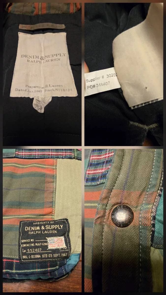 Denim & Supply Ralph Lauren Ralph Lauren RRL Denim Supply Cotton Coat Size US S / EU 44-46 / 1 - 4 Thumbnail