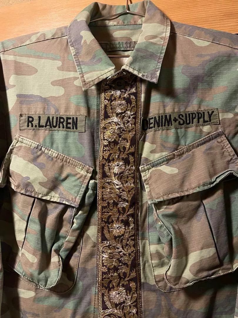 Denim & Supply Ralph Lauren Ralph Lauren Denim Supply Camouflage Military Jacket Size US XS / EU 42 / 0 - 3 Thumbnail