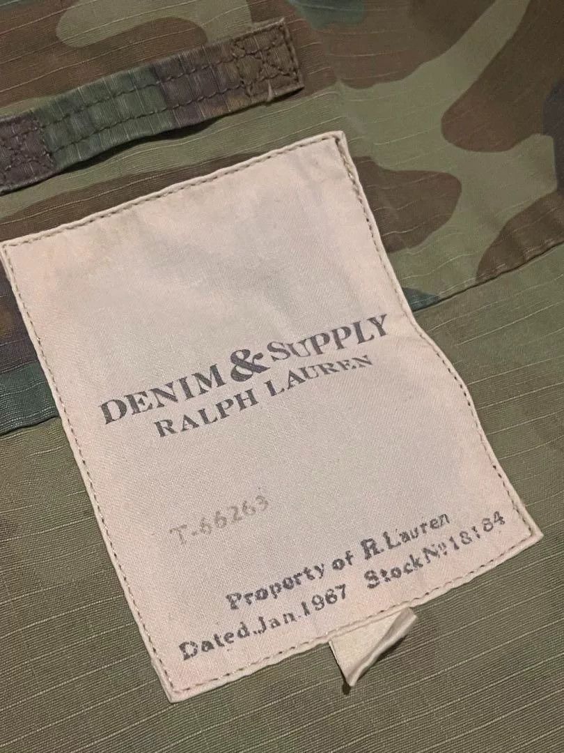 Denim & Supply Ralph Lauren Ralph Lauren Denim Supply Camouflage Military Jacket Size US XS / EU 42 / 0 - 6 Thumbnail
