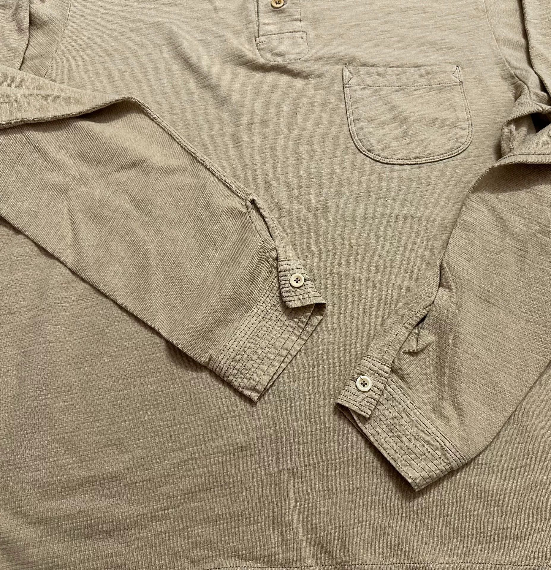 RRL Ralph Lauren Ralph Lauren 90s Long Sleeve Polo Shirt Size US L / EU 52-54 / 3 - 4 Thumbnail