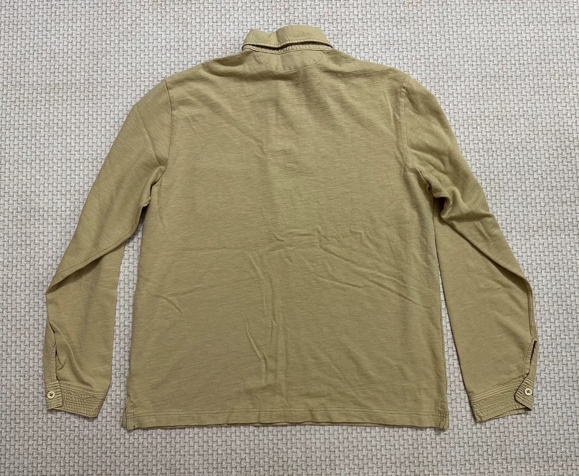 RRL Ralph Lauren Ralph Lauren 90s Long Sleeve Polo Shirt Size US L / EU 52-54 / 3 - 2 Thumbnail