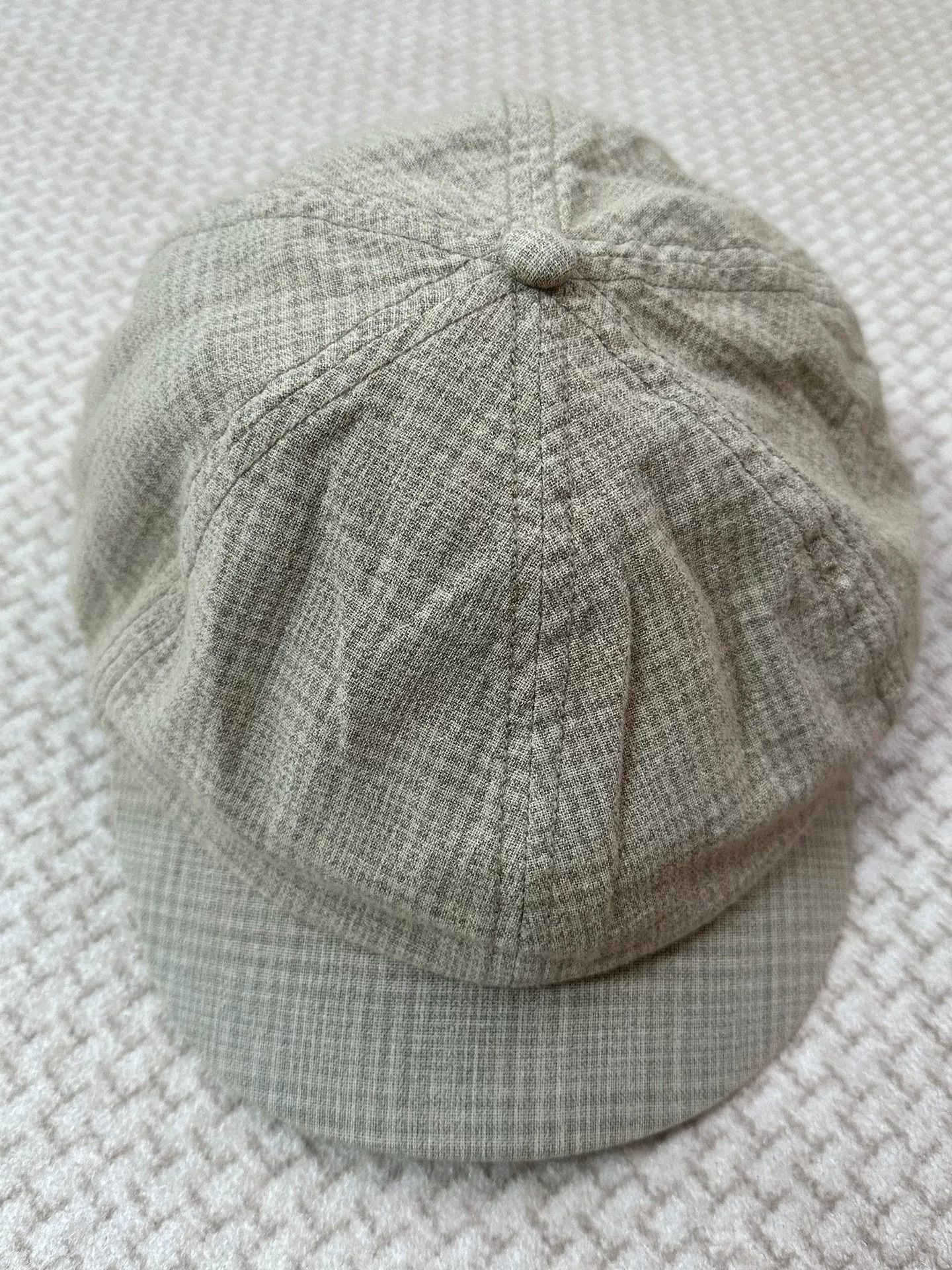 RRL Ralph Lauren RRL 2012 Gray Check Newsboy Cap Size ONE SIZE - 2 Thumbnail