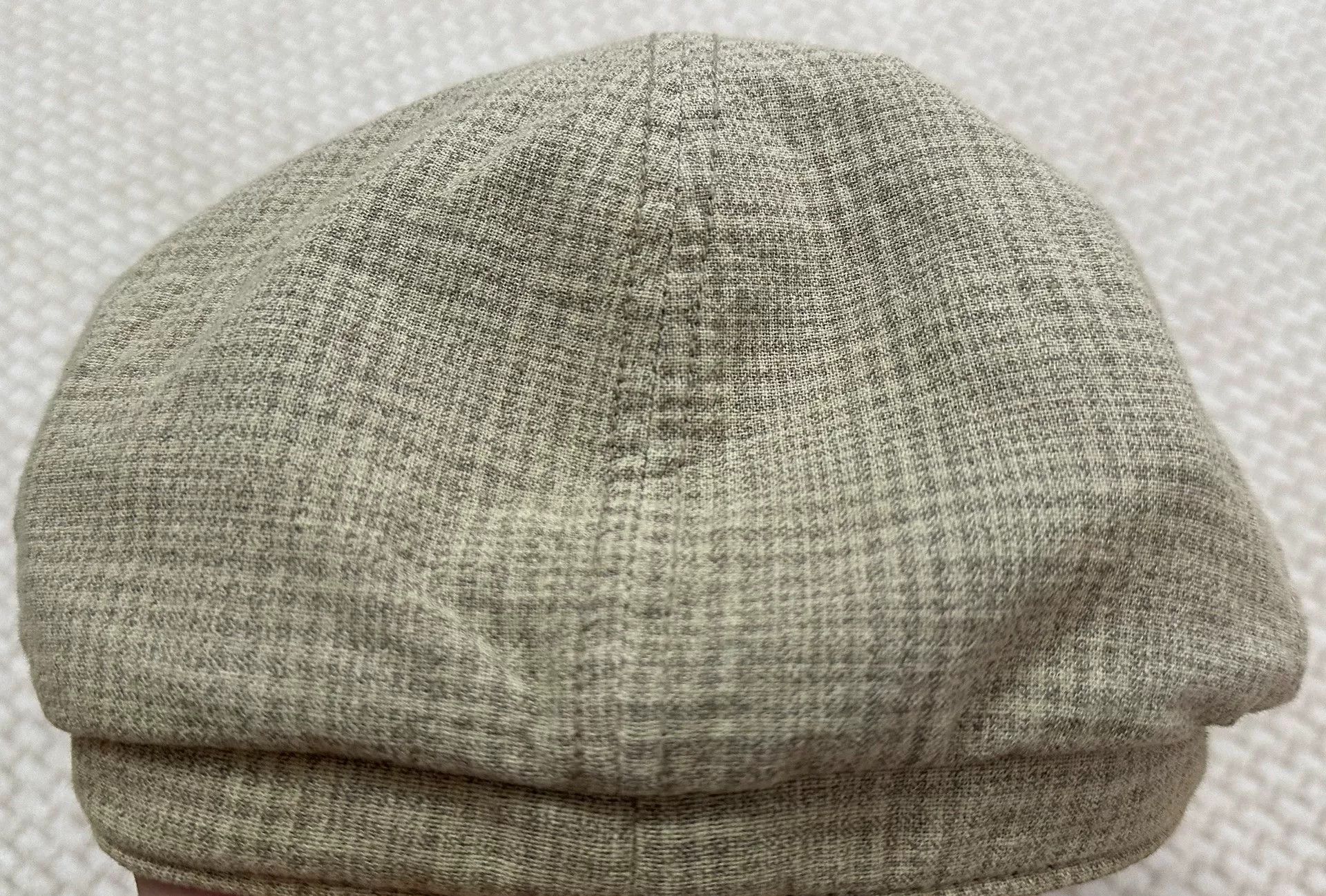 RRL Ralph Lauren RRL 2012 Gray Check Newsboy Cap Size ONE SIZE - 5 Thumbnail