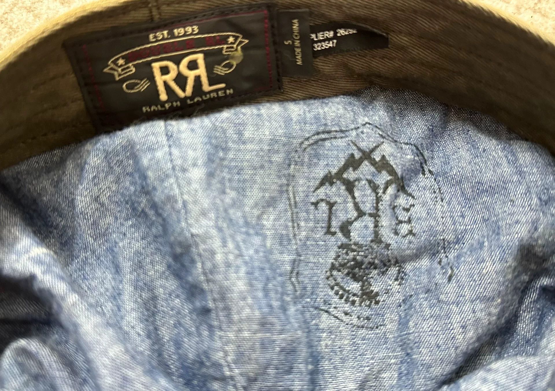 RRL Ralph Lauren RRL 2012 Gray Check Newsboy Cap Size ONE SIZE - 8 Thumbnail