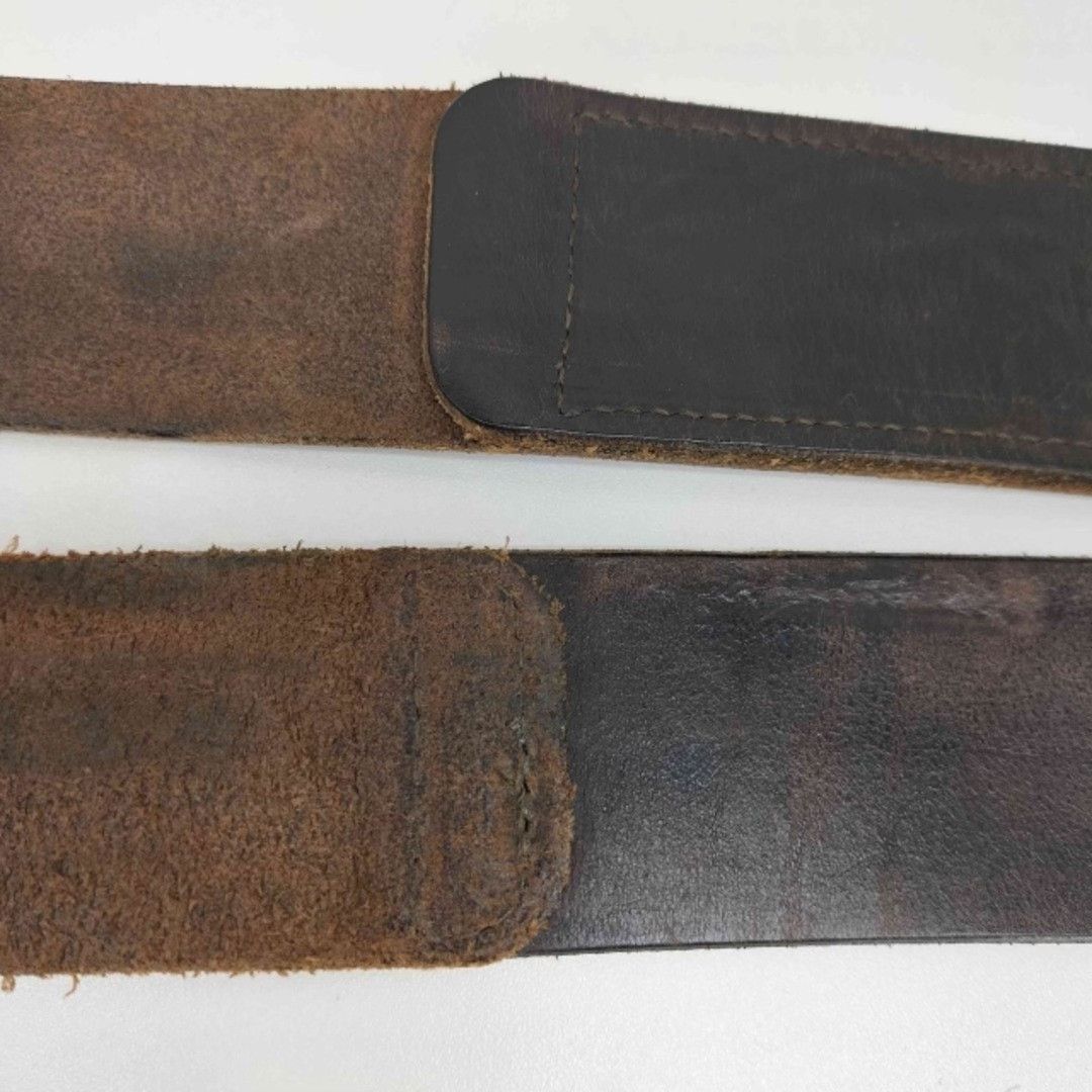 RRL Ralph Lauren RRL Vintage Italian Brown Leather Belt Size ONE SIZE - 7 Thumbnail