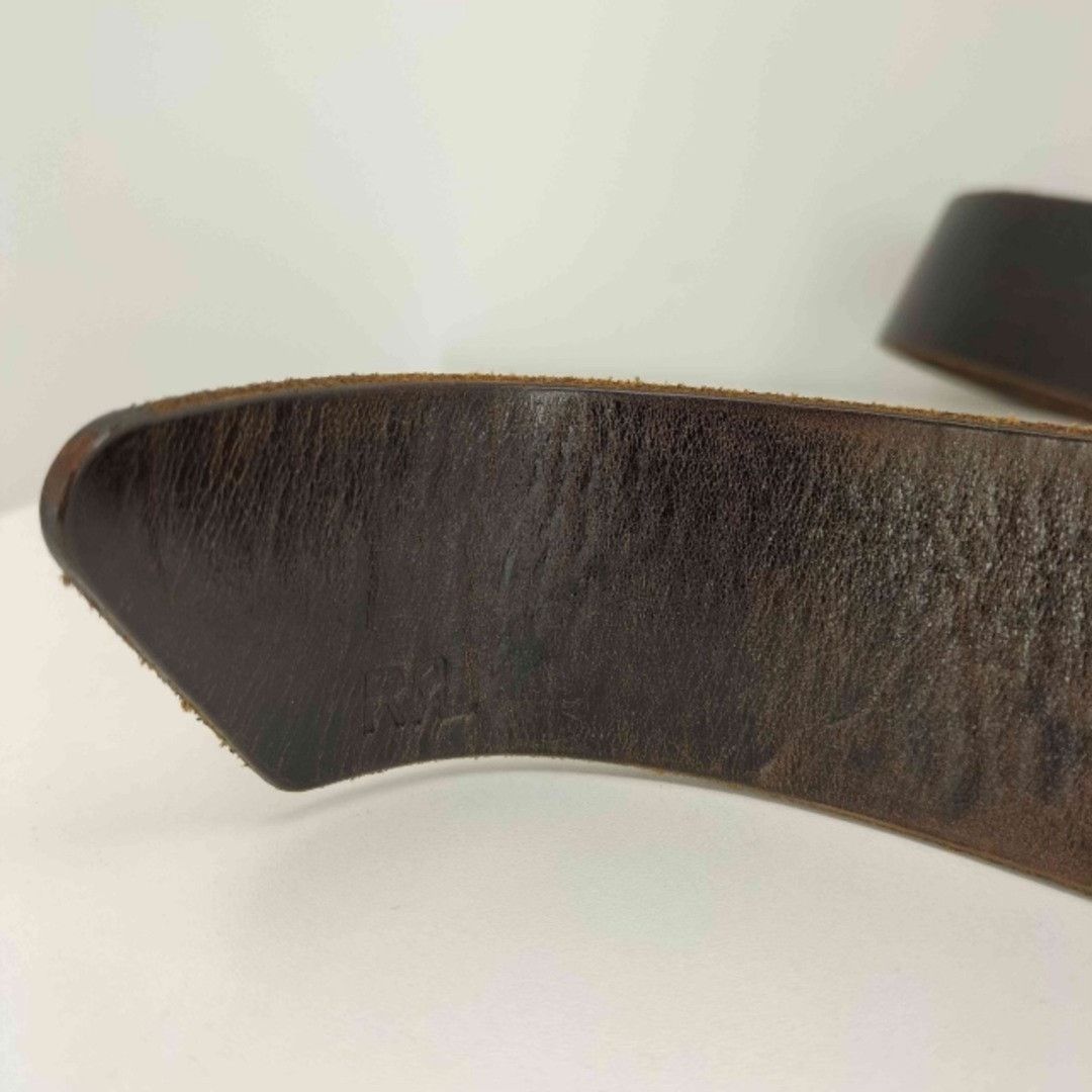 RRL Ralph Lauren RRL Vintage Italian Brown Leather Belt Size ONE SIZE - 8 Thumbnail