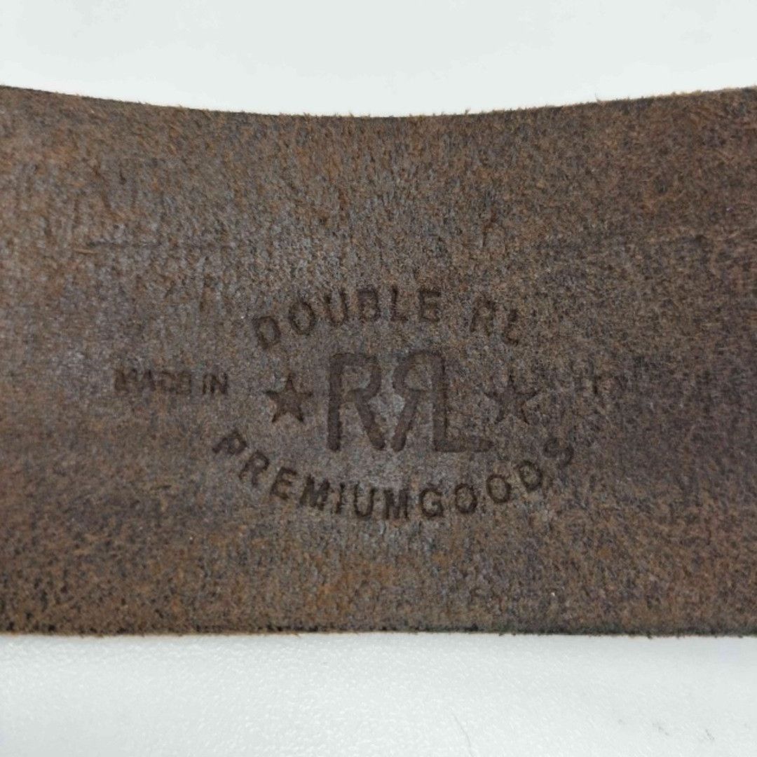 RRL Ralph Lauren RRL Vintage Italian Brown Leather Belt Size ONE SIZE - 9 Thumbnail