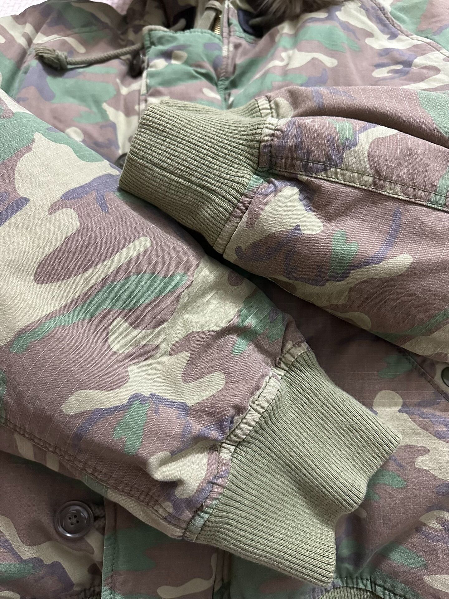Denim & Supply Ralph Lauren Ralph Lauren RRL N2B Bomber Jacket Size US XXL / EU 58 / 5 - 4 Thumbnail