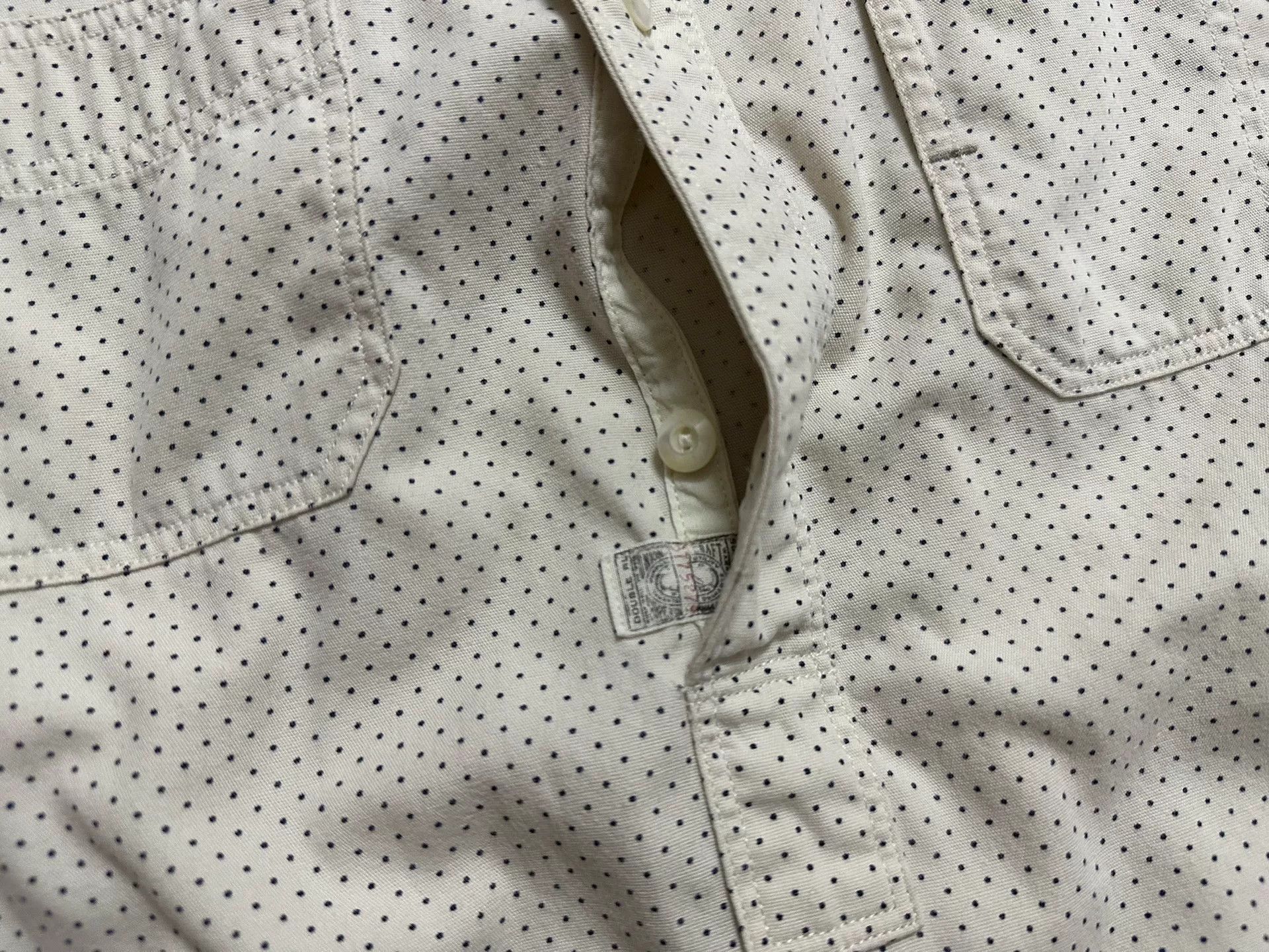 RRL Ralph Lauren RRL Double RL Polka Dot Pullover Work Shirt Size US S / EU 44-46 / 1 - 5 Thumbnail