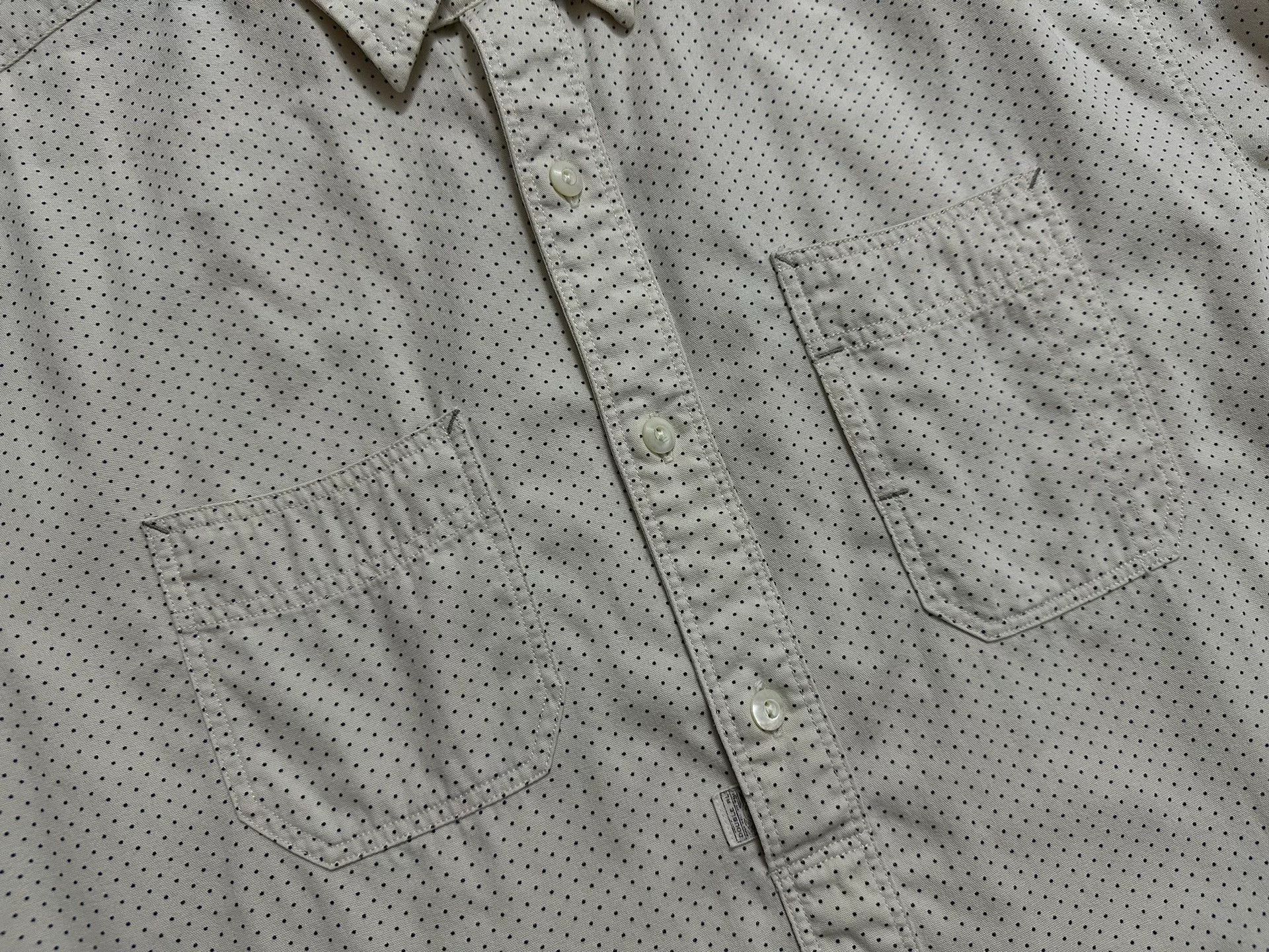 RRL Ralph Lauren RRL Double RL Polka Dot Pullover Work Shirt Size US S / EU 44-46 / 1 - 4 Thumbnail
