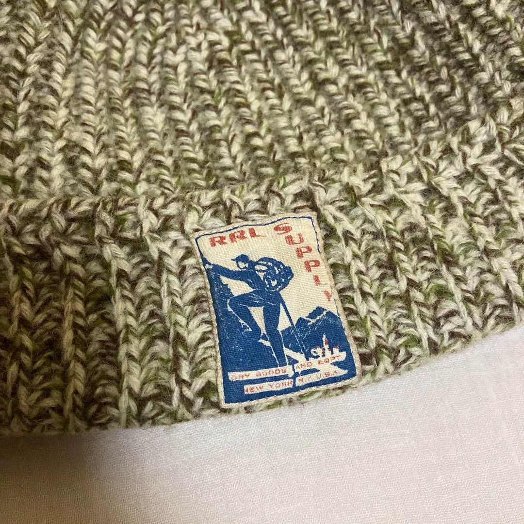 RRL Ralph Lauren RRL Double RL Wool Knit Beanie Size ONE SIZE - 5 Thumbnail