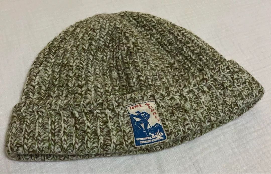RRL Ralph Lauren RRL Double RL Wool Knit Beanie Size ONE SIZE - 4 Thumbnail