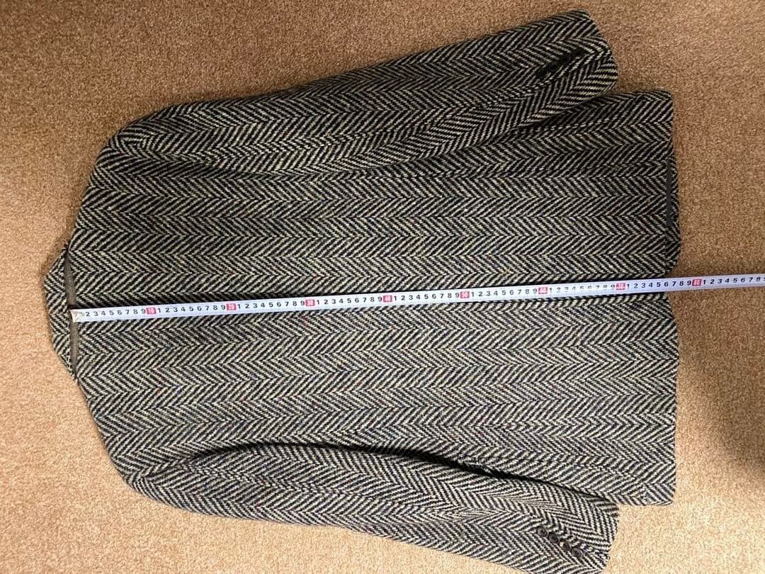 Ralph Lauren Blue Label RL Vintage Herringbone Tweed Blazer Size US M / EU 48-50 / 2 - 8 Thumbnail