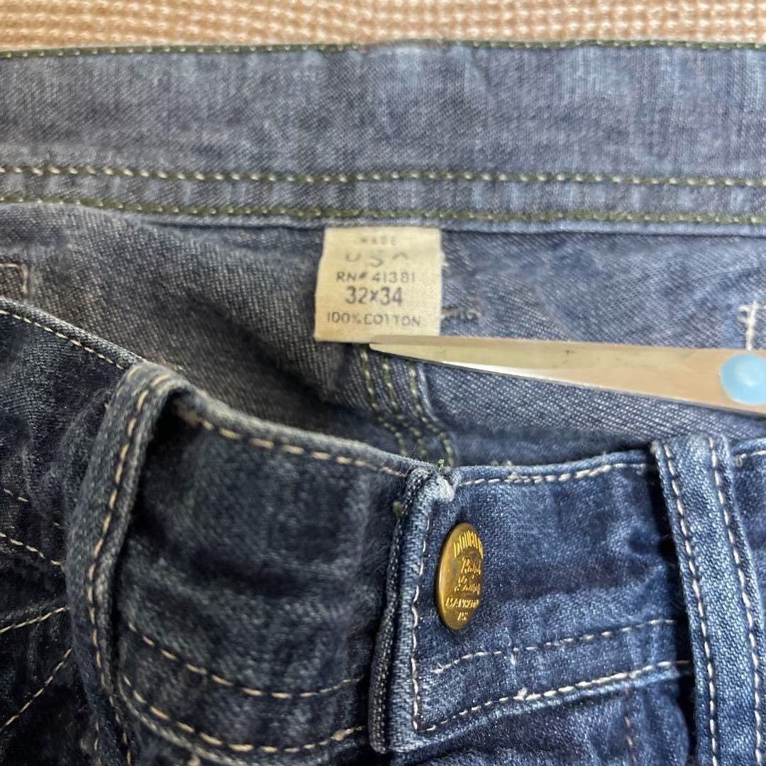 RRL Ralph Lauren RRL Ralph Lauren Work Pants Jeans Size US 34 / EU 50 - 6 Thumbnail