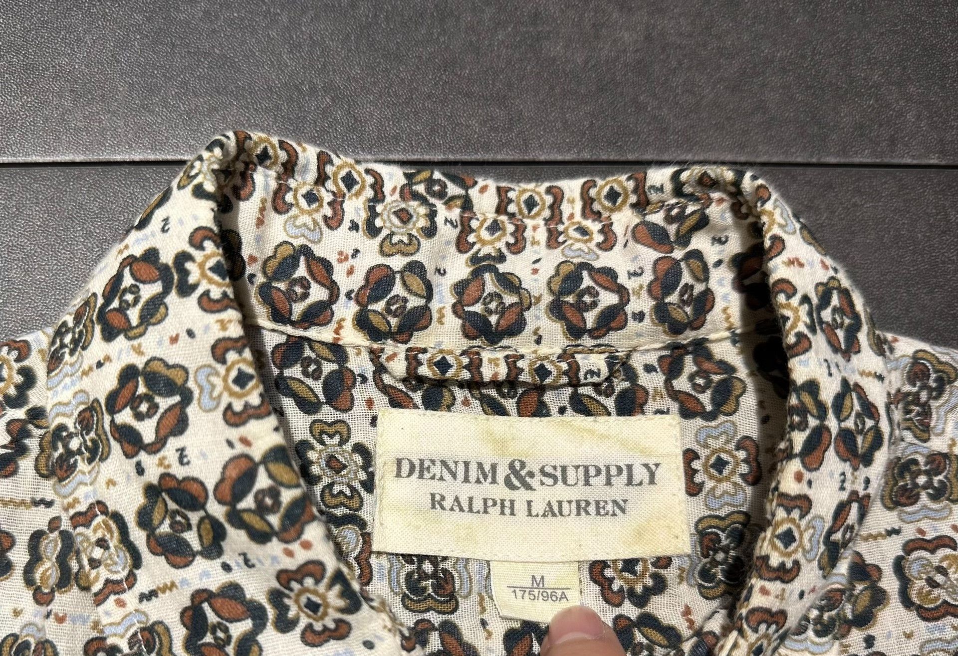 Denim & Supply Ralph Lauren Ralph Lauren Denim Supply Floral Shirt Size M / US 6-8 / IT 42-44 - 3 Thumbnail