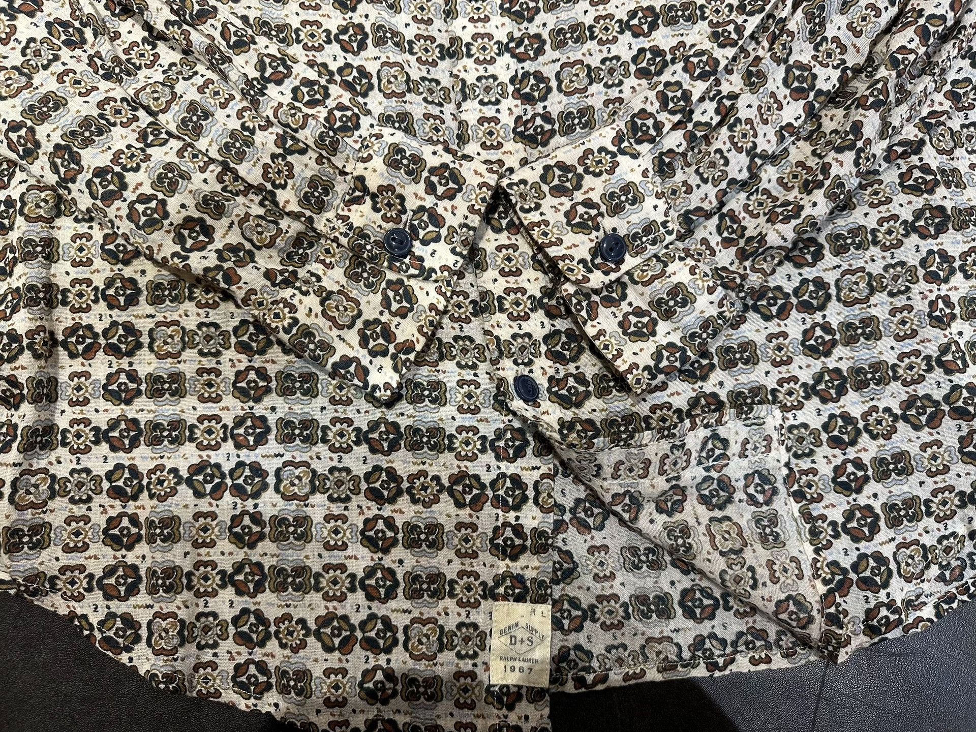 Denim & Supply Ralph Lauren Ralph Lauren Denim Supply Floral Shirt Size M / US 6-8 / IT 42-44 - 5 Thumbnail