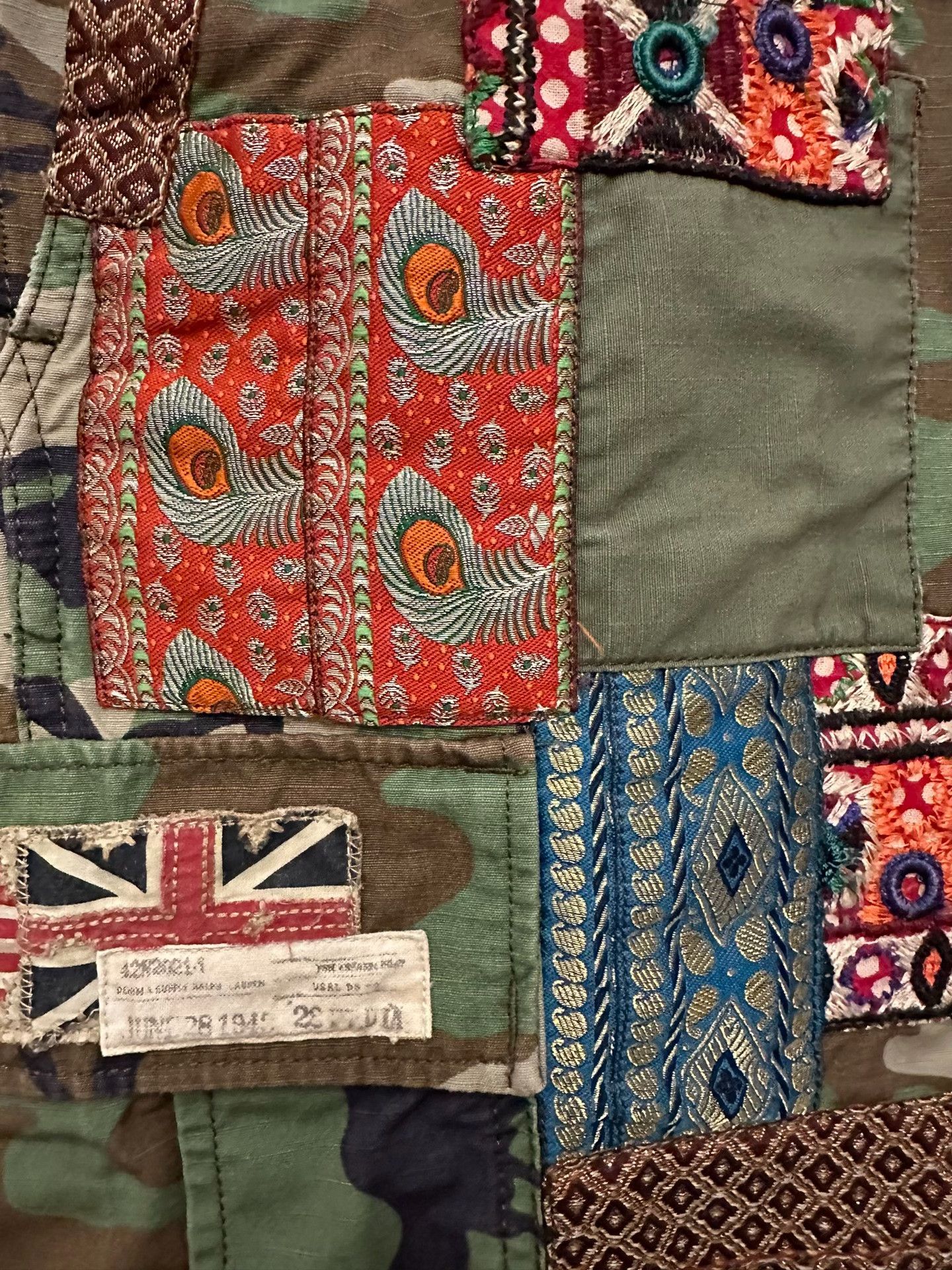 Denim & Supply Ralph Lauren Ralph Lauren Denim & Supply Camo Patchwork Shorts Size US 30 / EU 46 - 4 Thumbnail