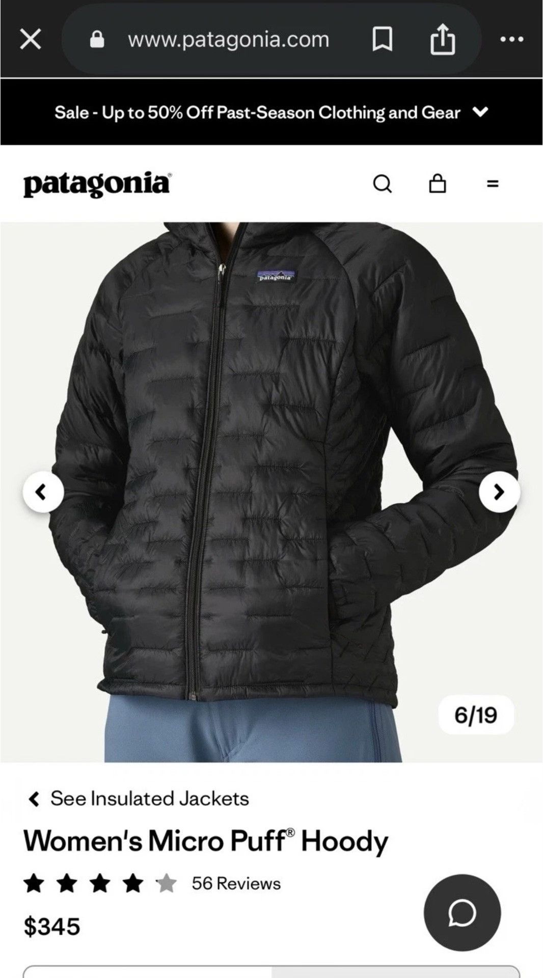 Patagonia Patagonia Women's Micro Puff Hoody Size M / US 6-8 / IT 42-44 - 9 Thumbnail