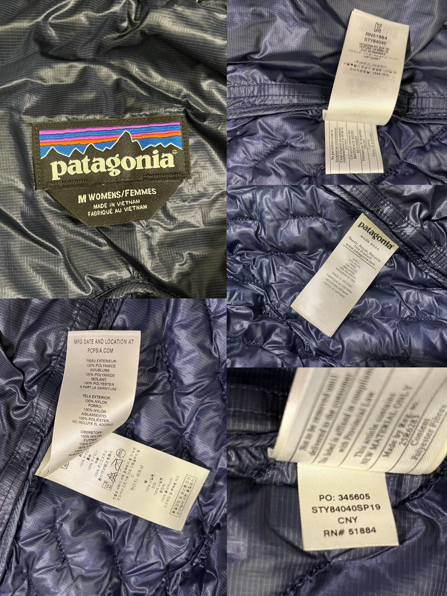 Patagonia Patagonia Women's Micro Puff Hoody Size M / US 6-8 / IT 42-44 - 3 Thumbnail