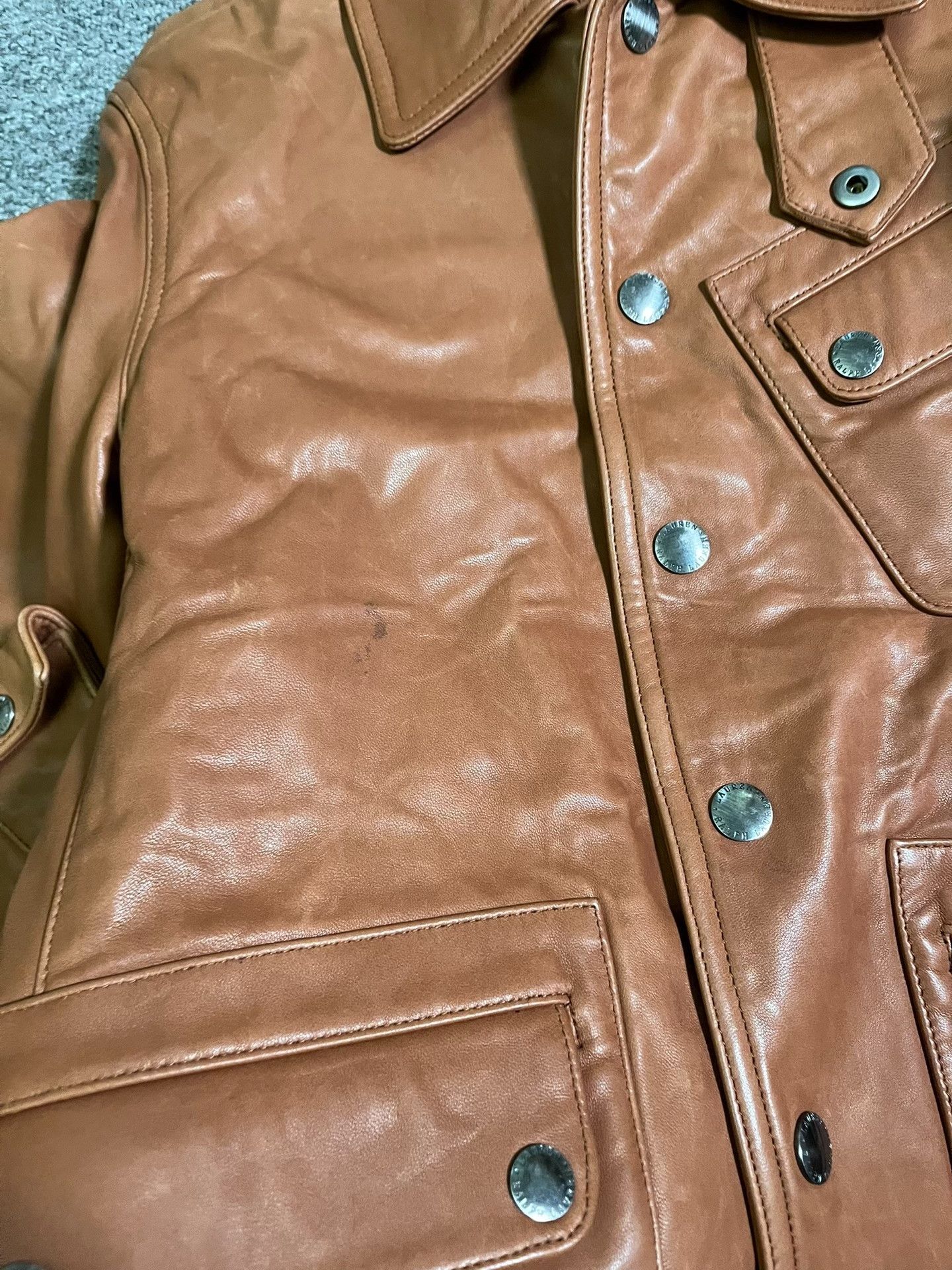 Ralph Lauren Ralph Lauren Women's Leather Jacket Size S / US 4 / IT 40 - 9 Thumbnail