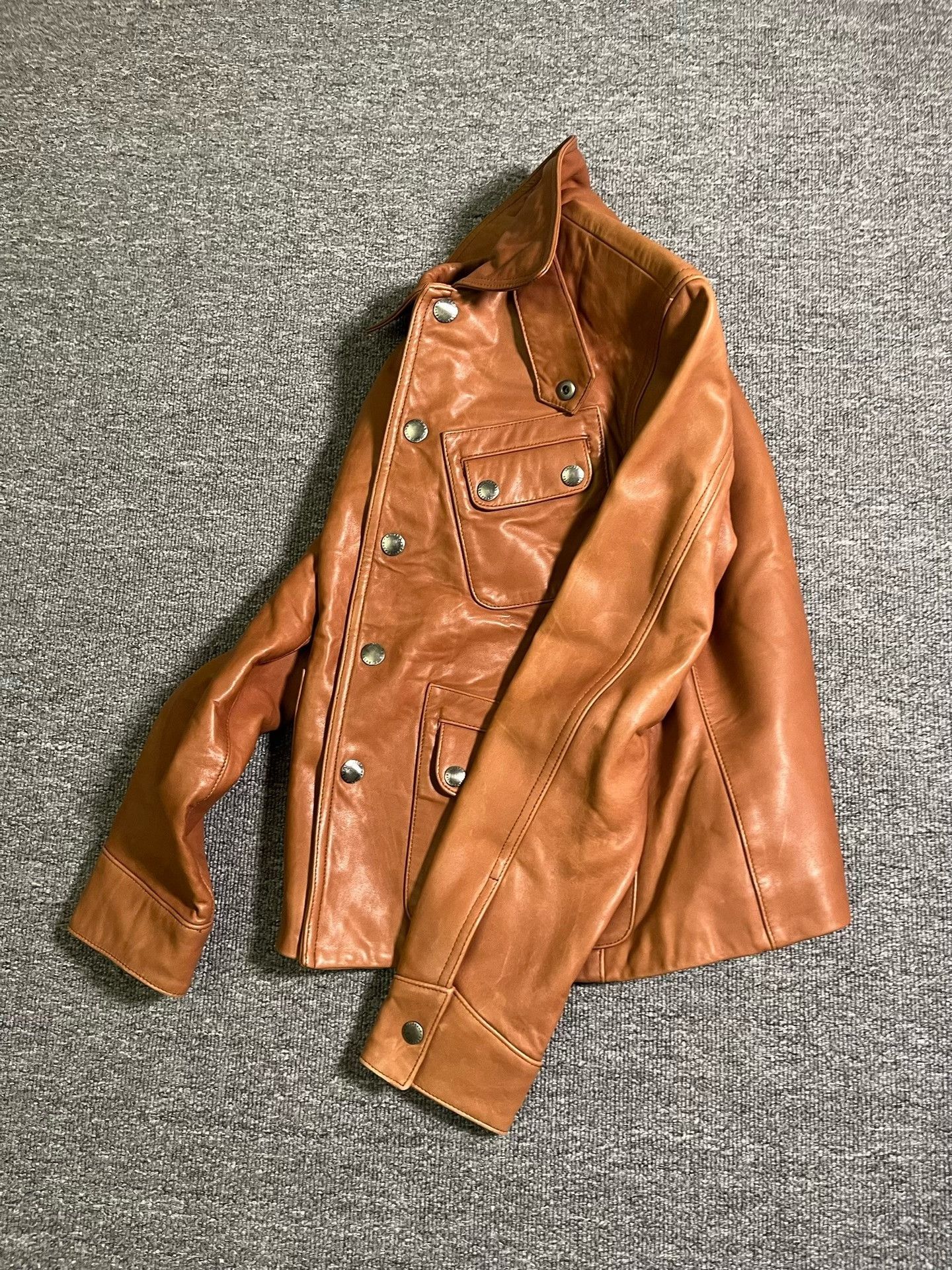Ralph Lauren Ralph Lauren Women's Leather Jacket Size S / US 4 / IT 40 - 8 Thumbnail