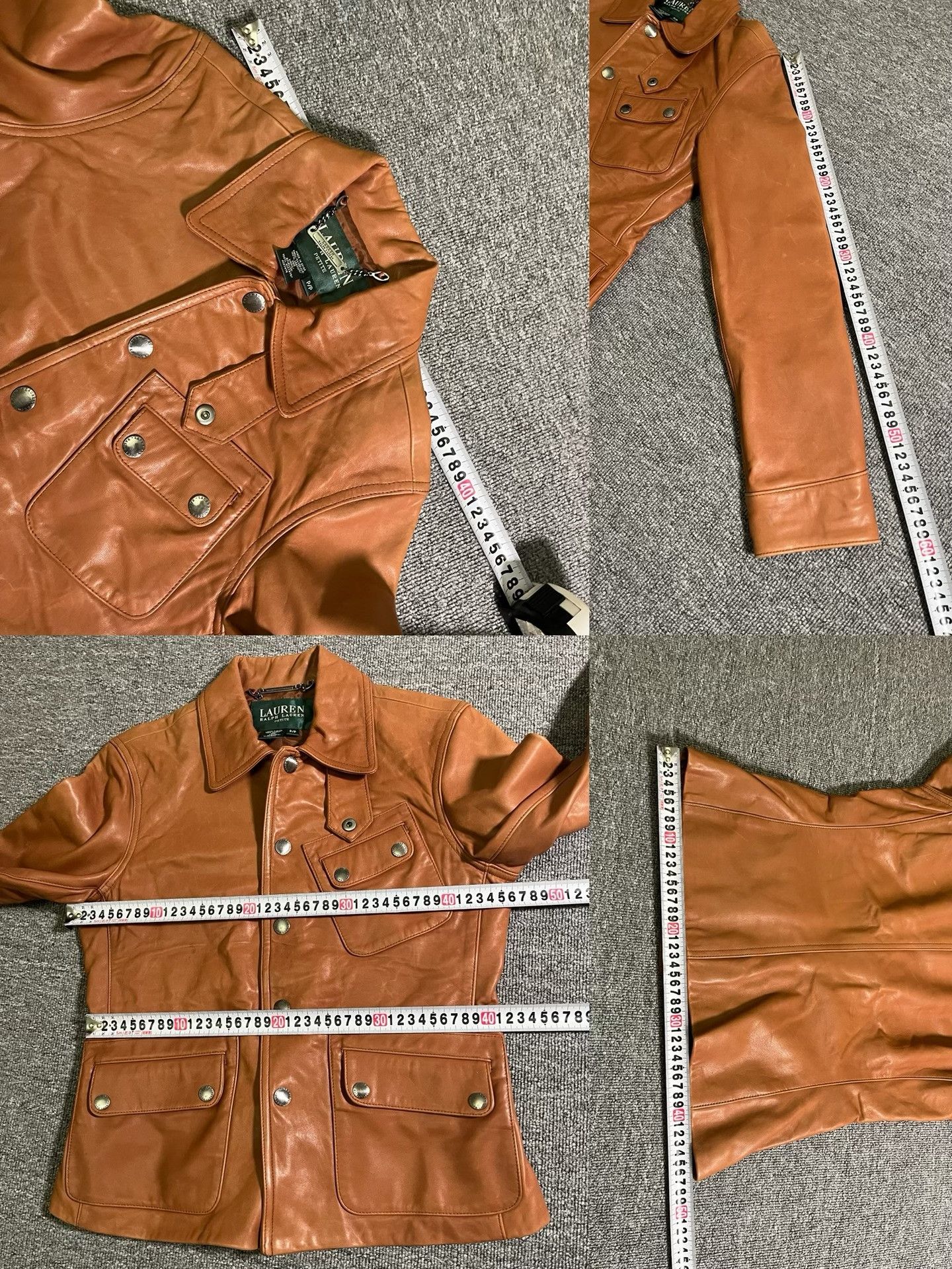 Ralph Lauren Ralph Lauren Women's Leather Jacket Size S / US 4 / IT 40 - 2 Thumbnail
