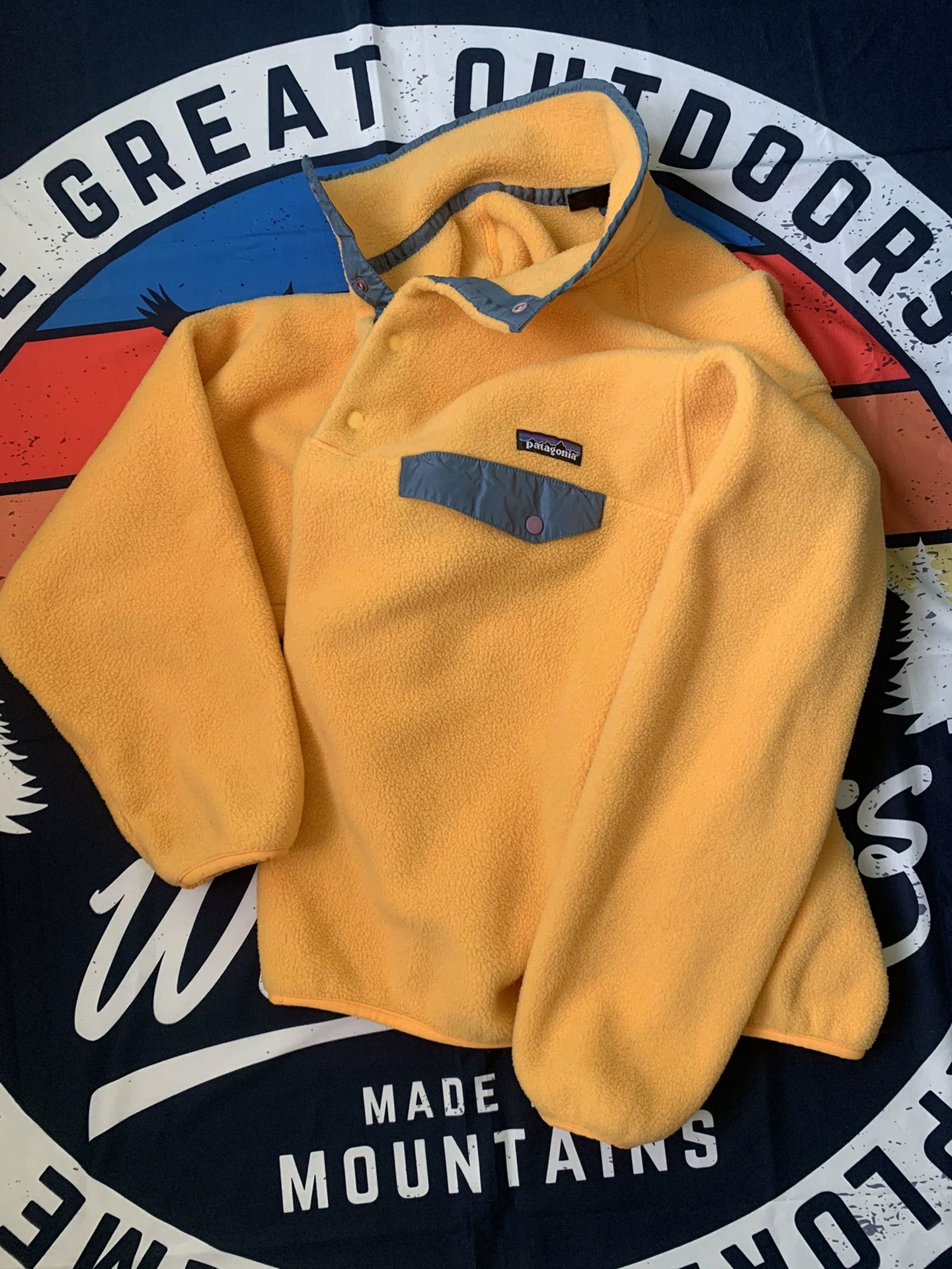 Patagonia Patagonia 1998 Snap-T Synchilla Fleece Pullover Size US M / EU 48-50 / 2 - 2 Thumbnail