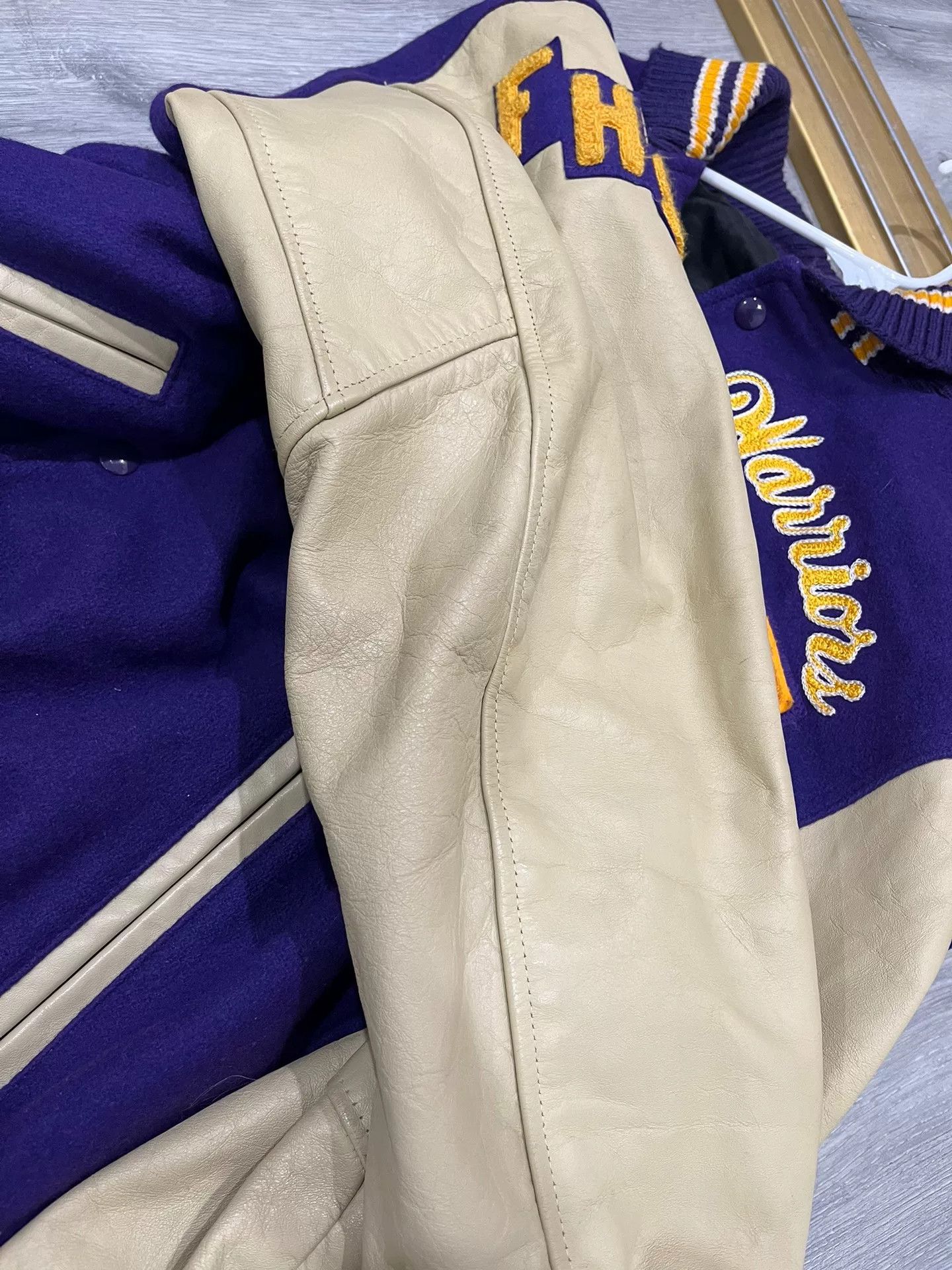 Rennoc Rennoc Whiteville Letterman Vintage Jacket Size US M / EU 48-50 / 2 - 9 Thumbnail