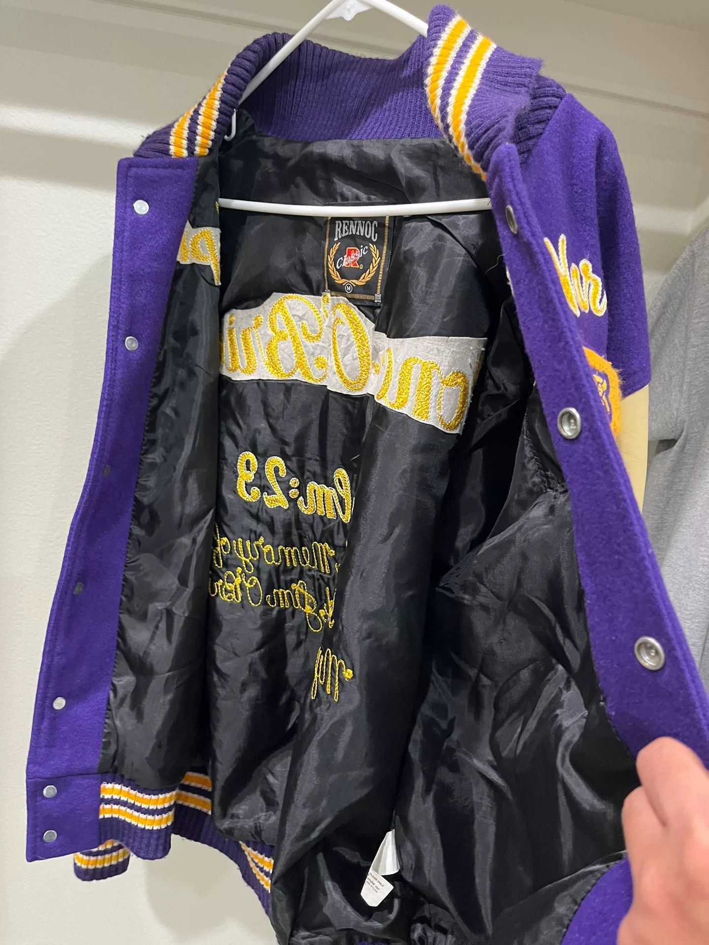 Rennoc Rennoc Whiteville Letterman Vintage Jacket Size US M / EU 48-50 / 2 - 7 Thumbnail