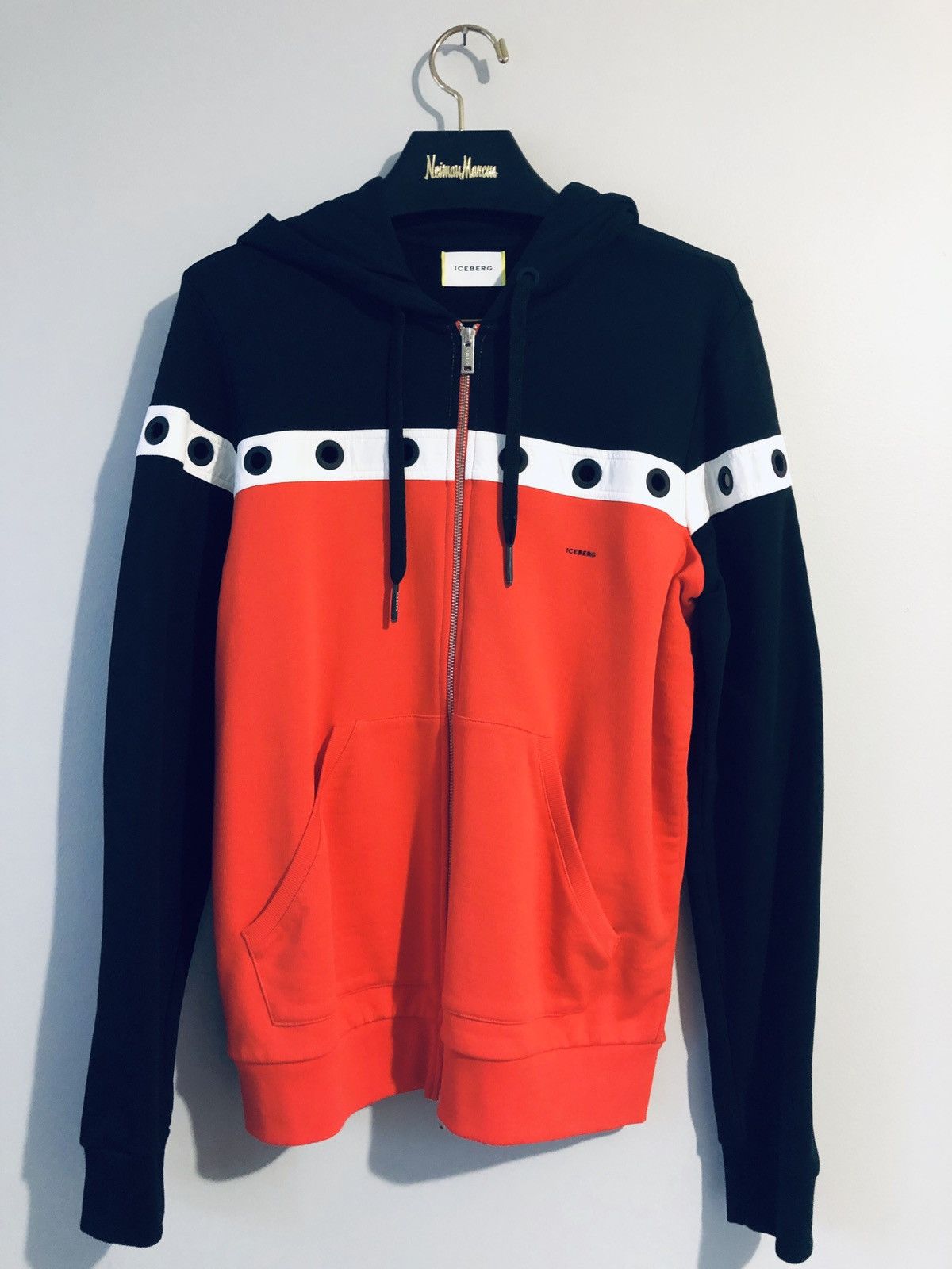 Iceberg Super rare Iceberg Orange Zip-Up Hoodie New Size US M / EU 48-50 / 2 - 1 Thumbnail
